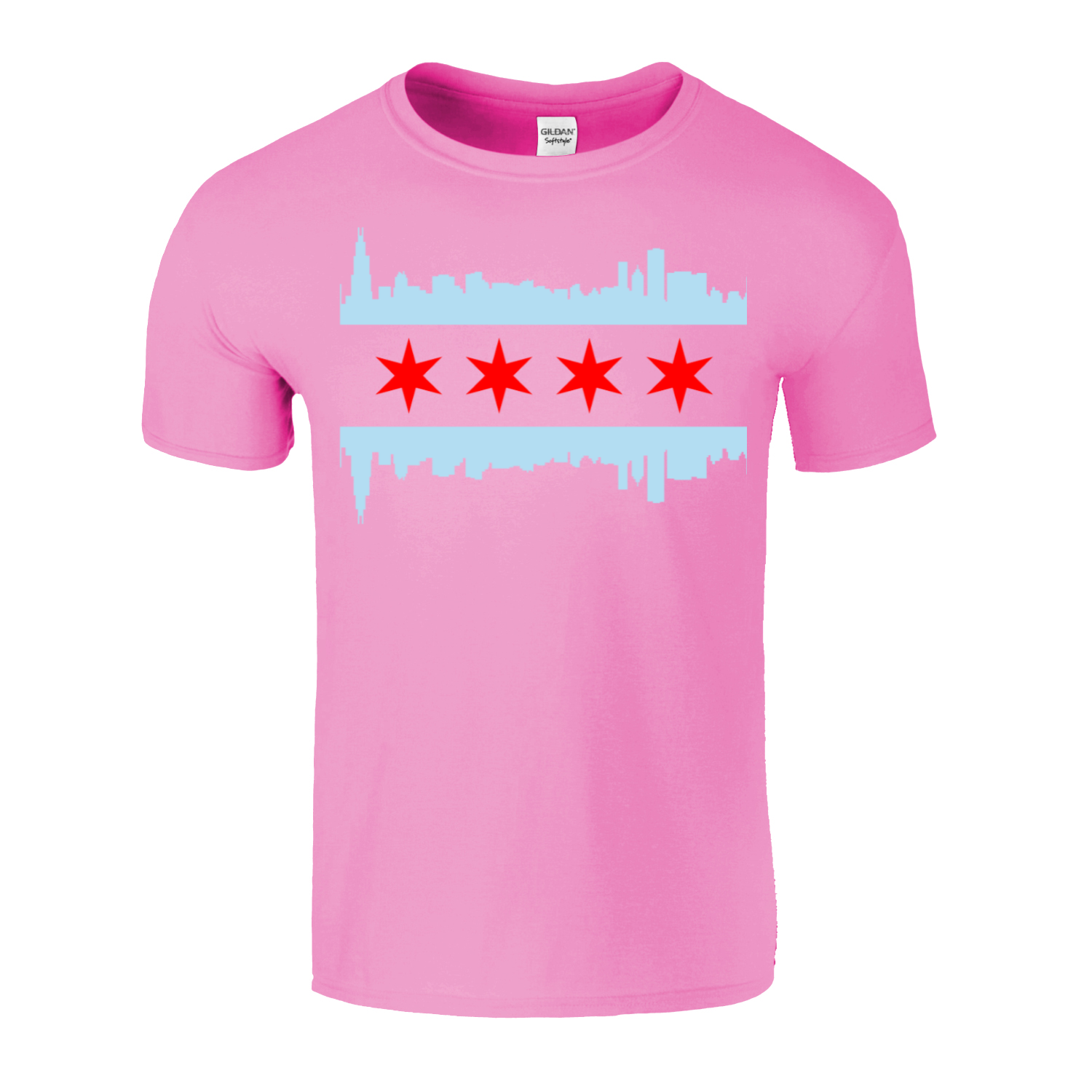Chicago Flag Skyline T-Shirt