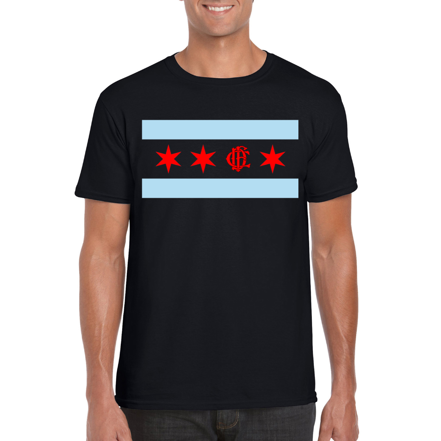 Chicago Flag FD/EMT T-Shirt