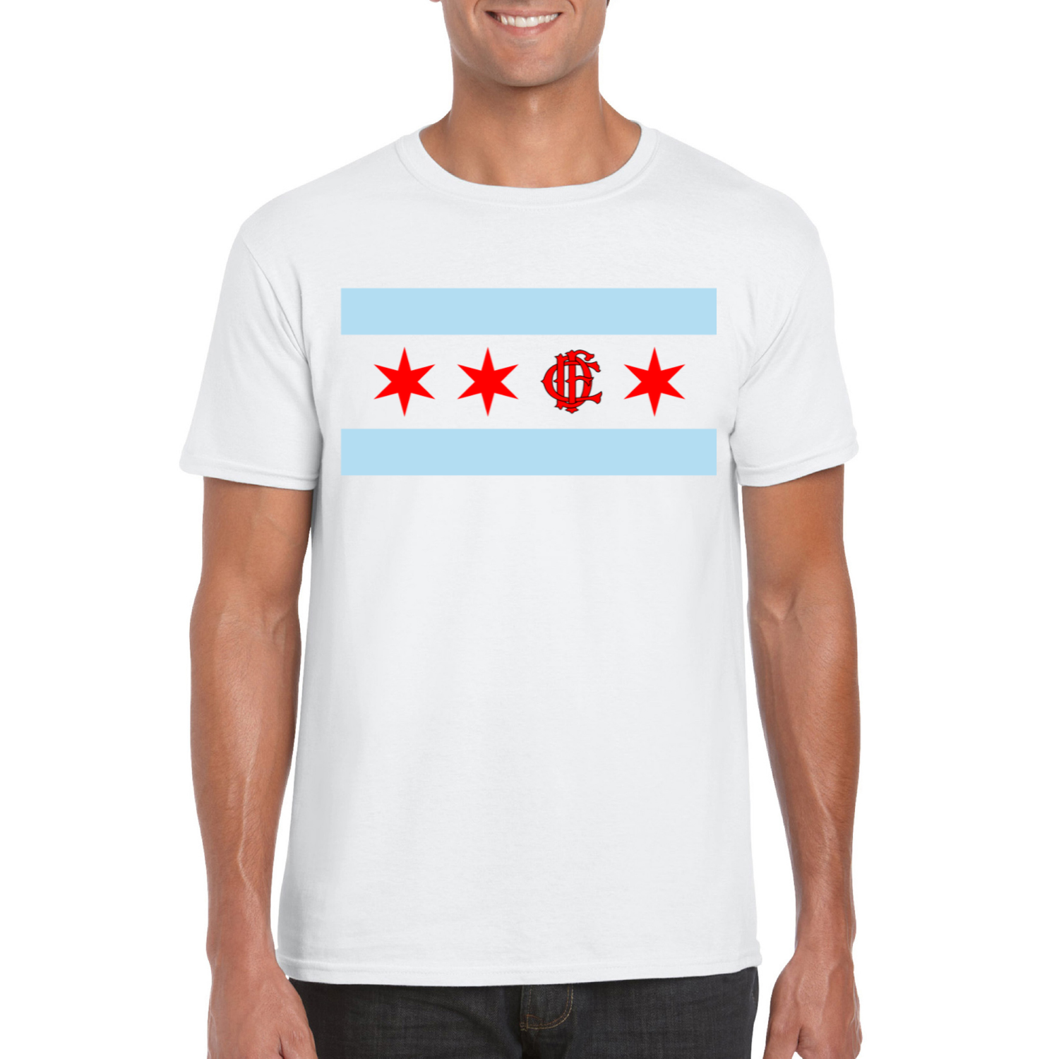 Chicago Flag FD/EMT T-Shirt