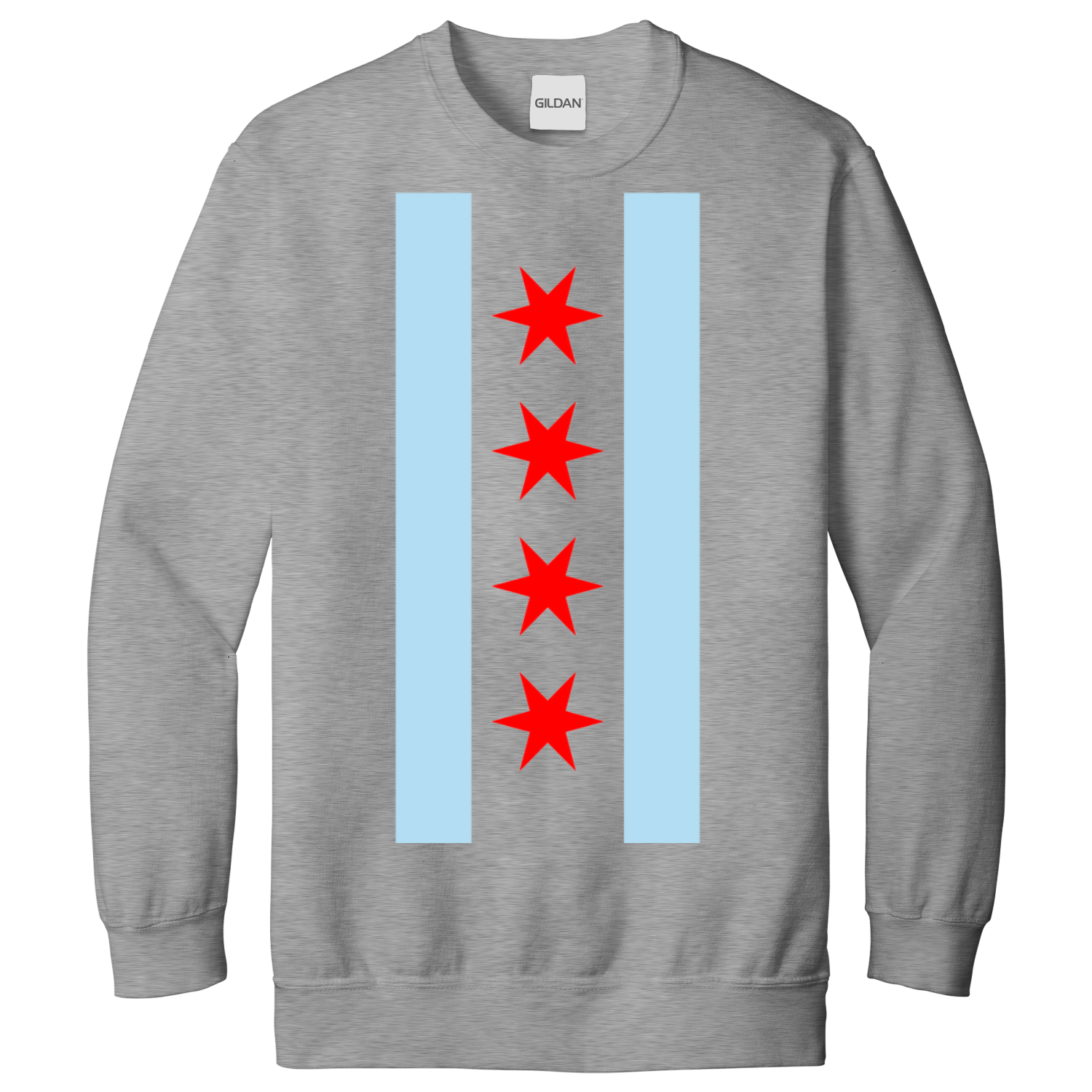 Chicago Vertical Flag Sweatshirt