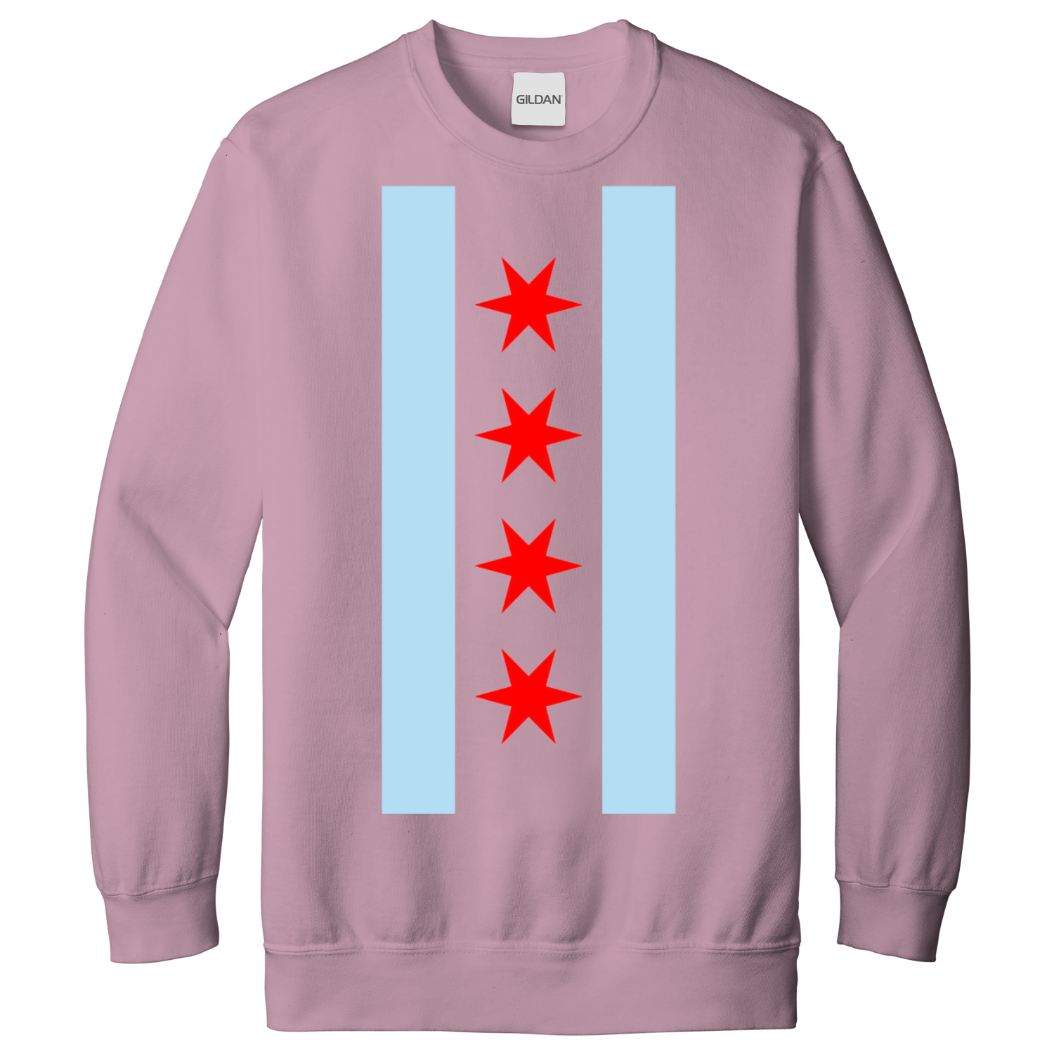 Chicago Vertical Flag Sweatshirt