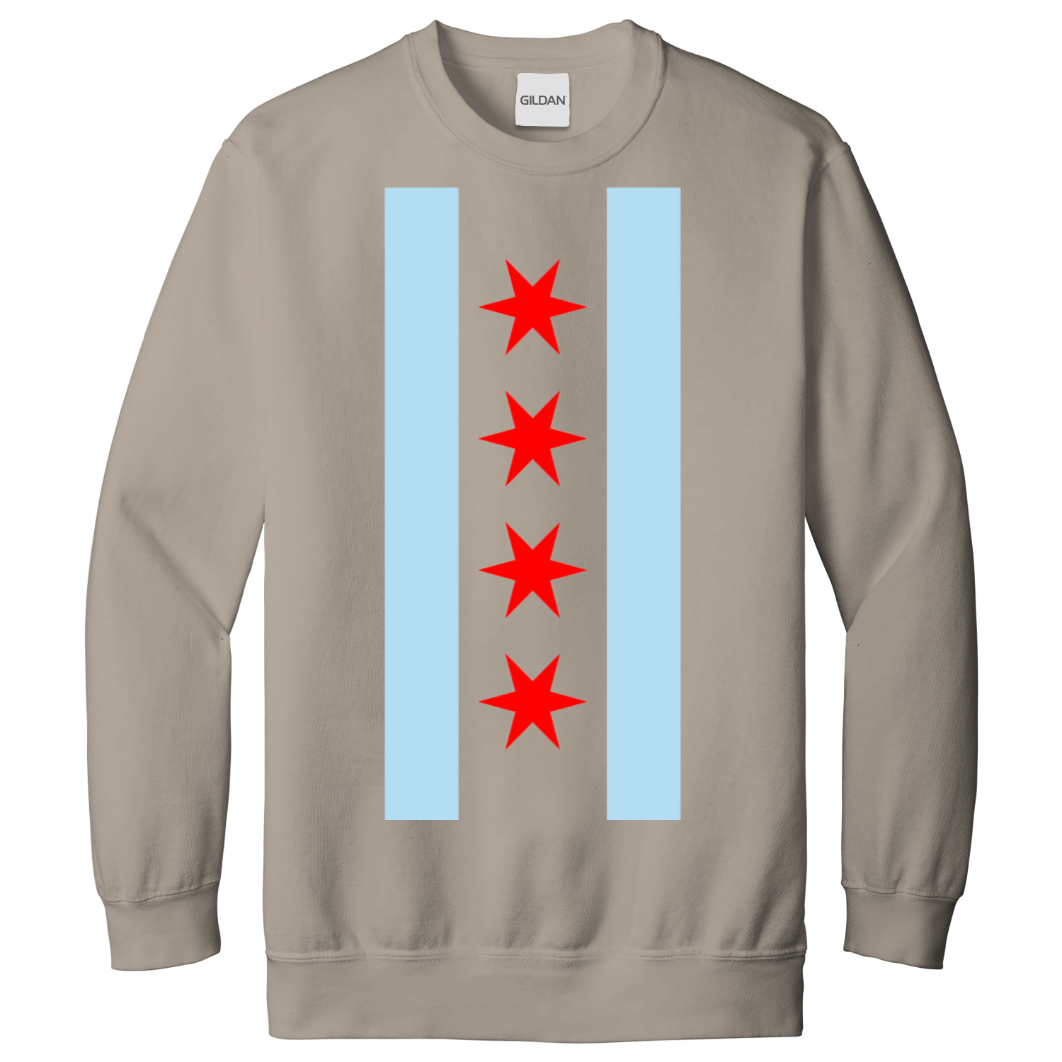 Chicago Vertical Flag Sweatshirt