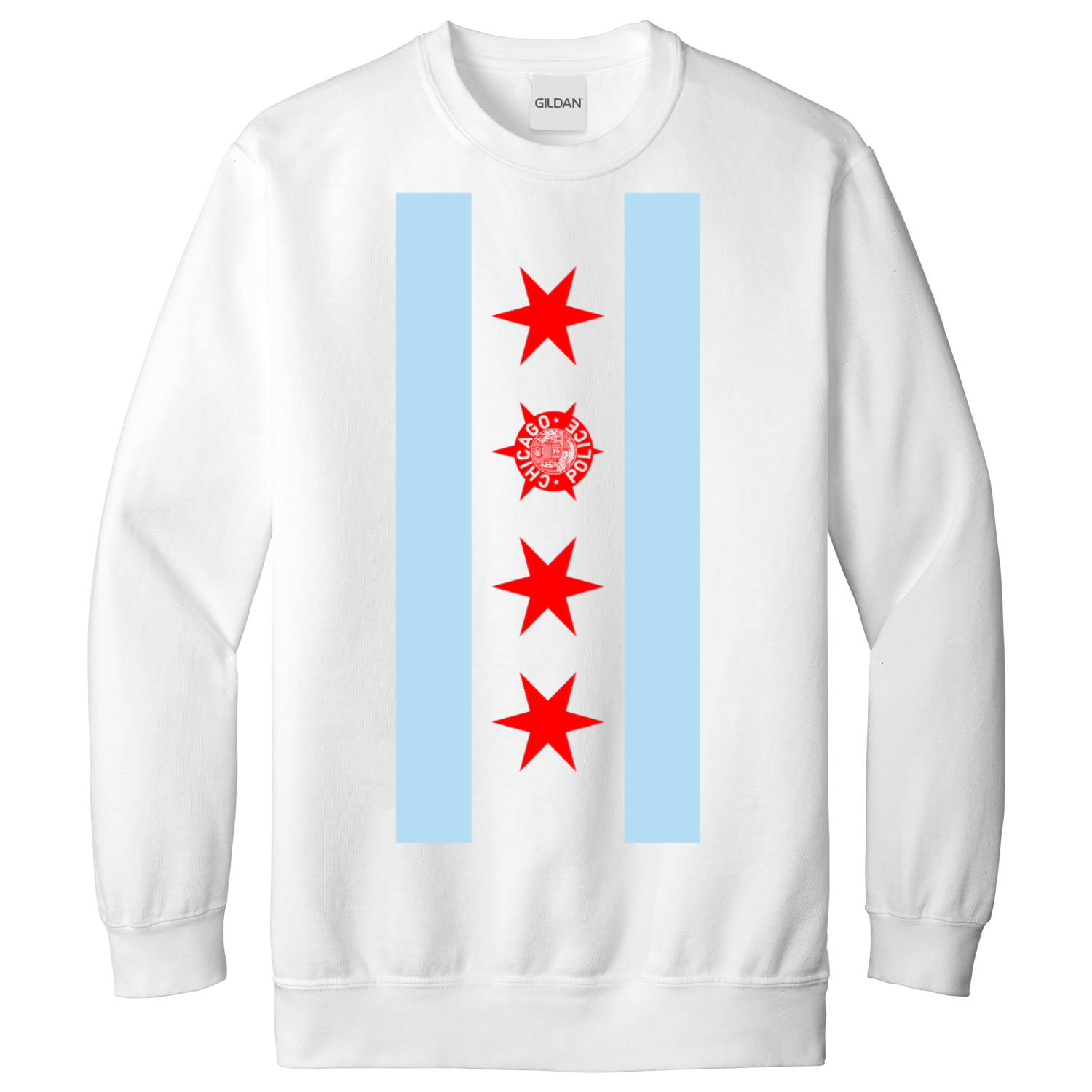 Chicago PD Vertical Flag Sweatshirt