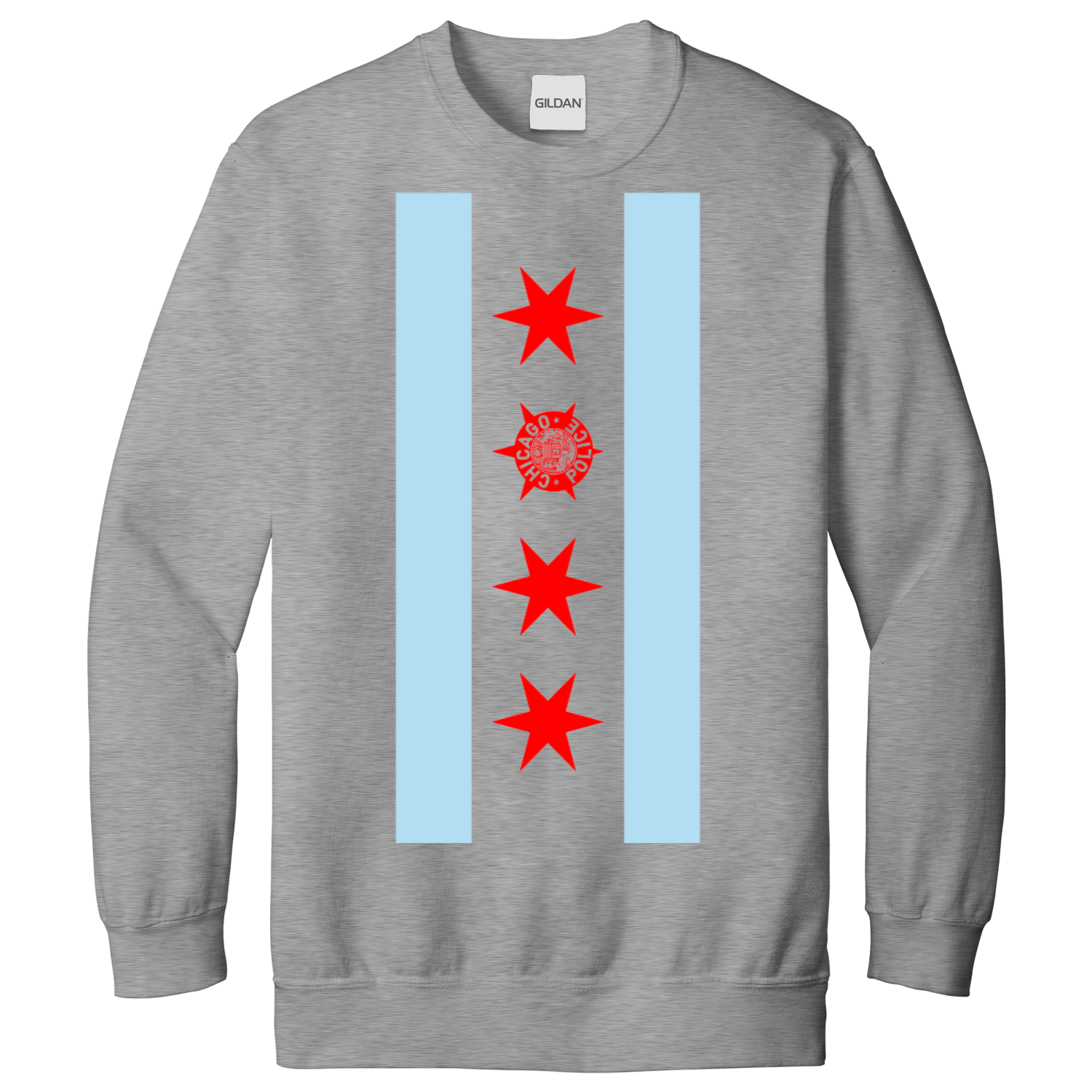 Chicago PD Vertical Flag Sweatshirt
