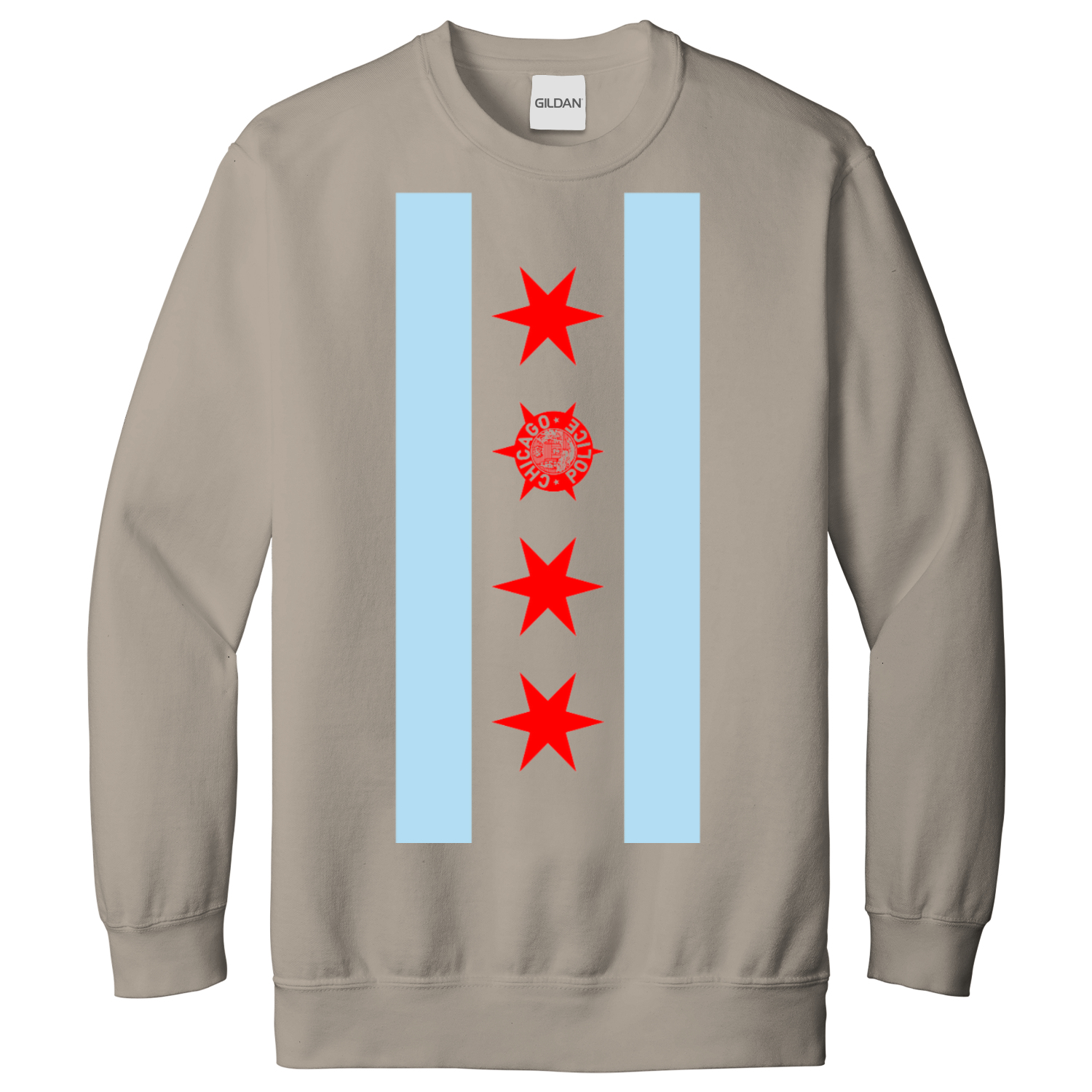 Chicago PD Vertical Flag Sweatshirt