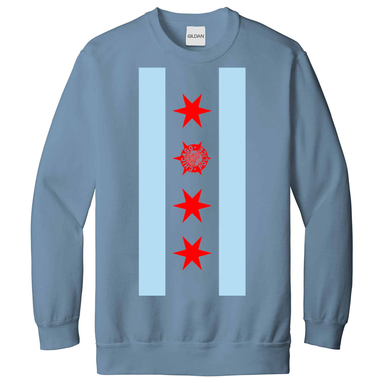 Chicago PD Vertical Flag Sweatshirt