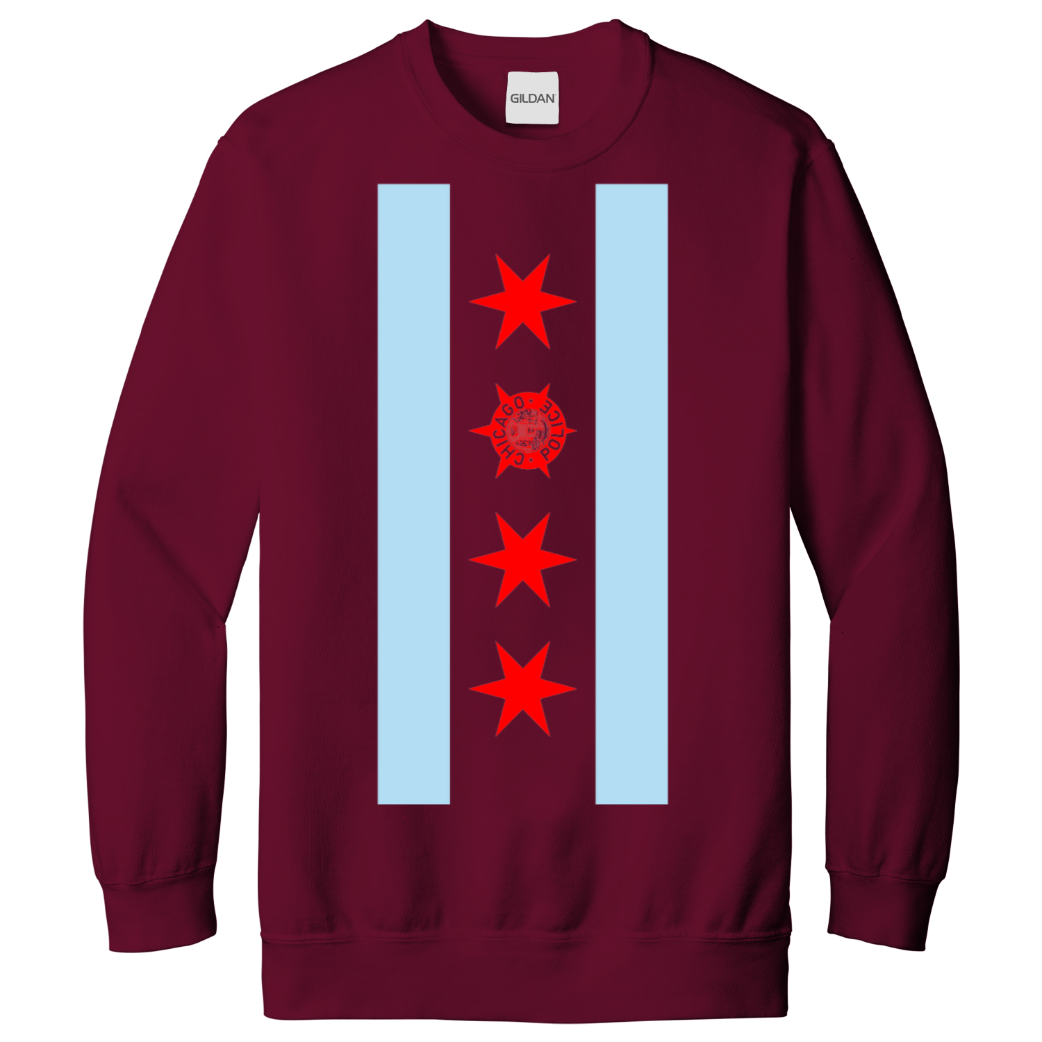 Chicago PD Vertical Flag Sweatshirt