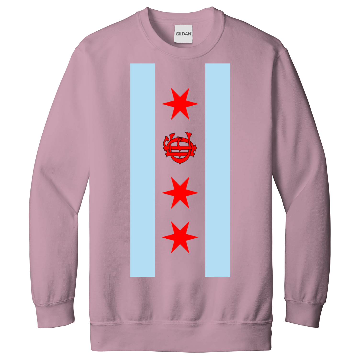 Chicago FD/EMT Vertical Flag Sweatshirt