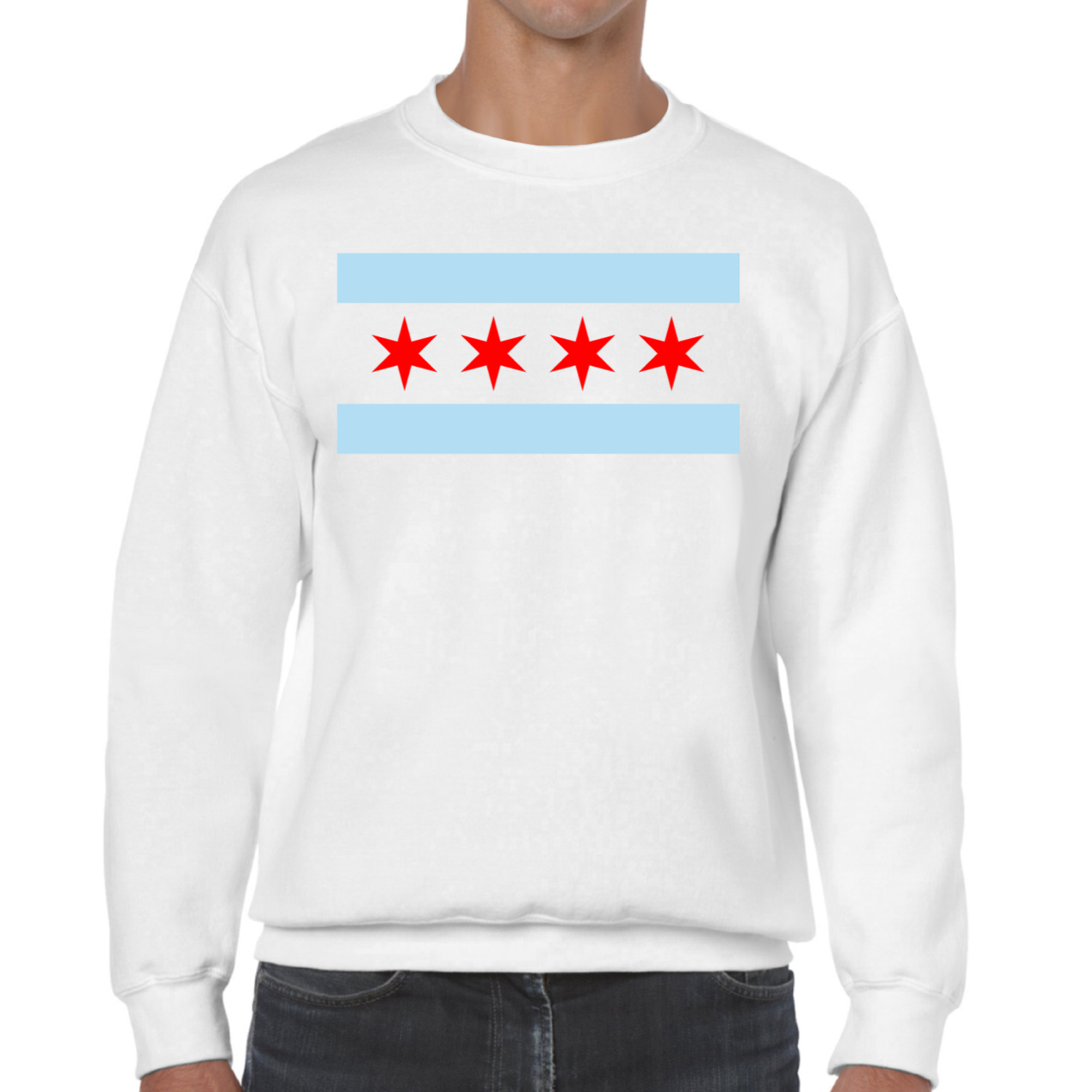 Chicago Flag Sweatshirt