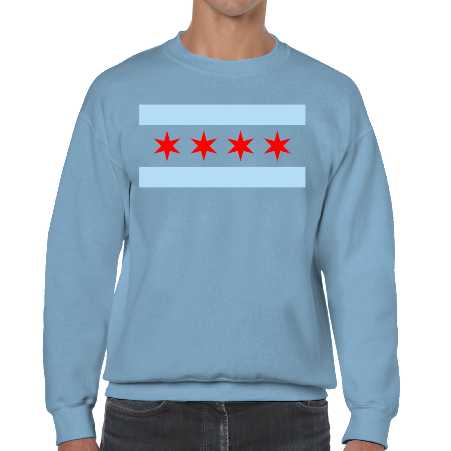 Chicago Flag Sweatshirt