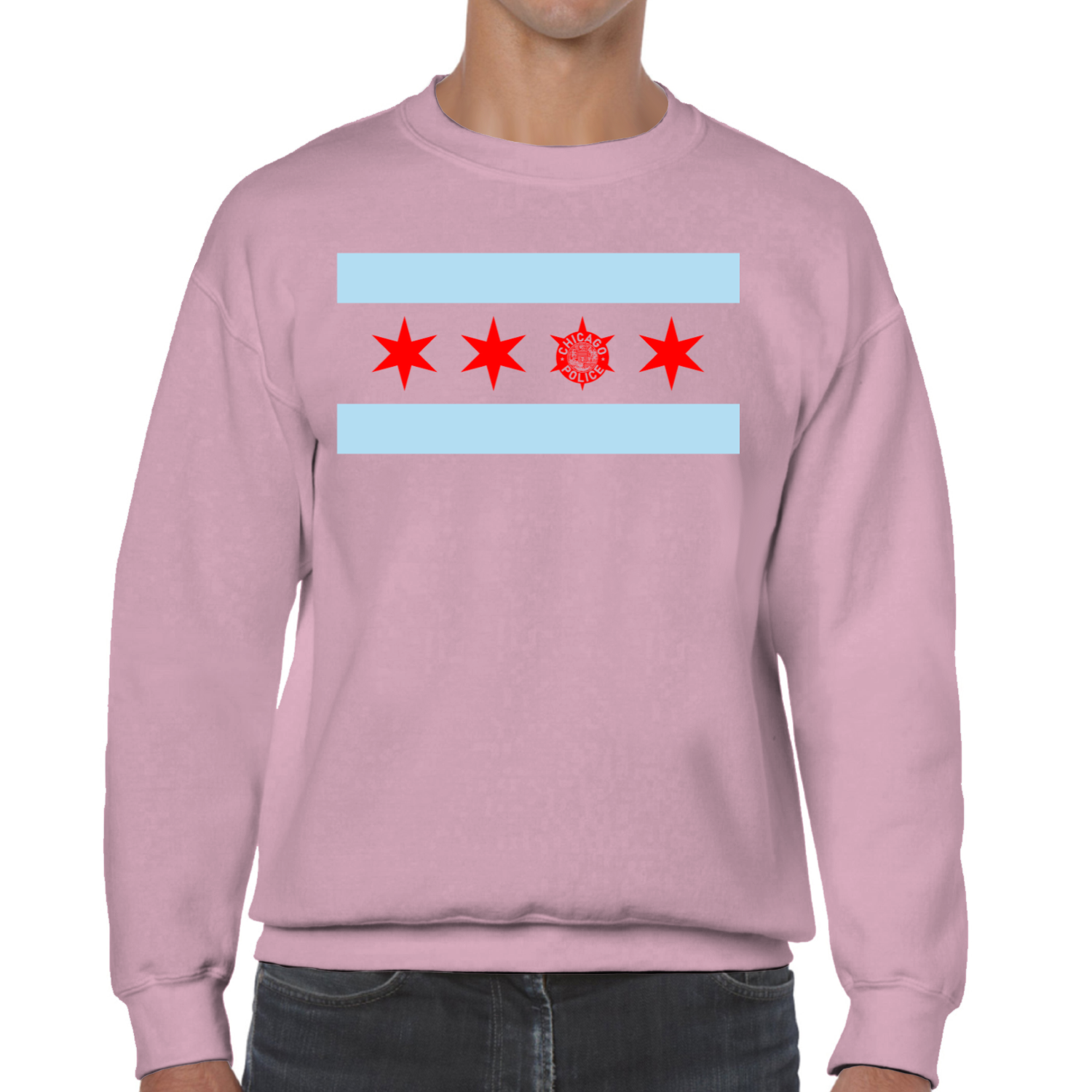 Chicago PD Flag Sweatshirt