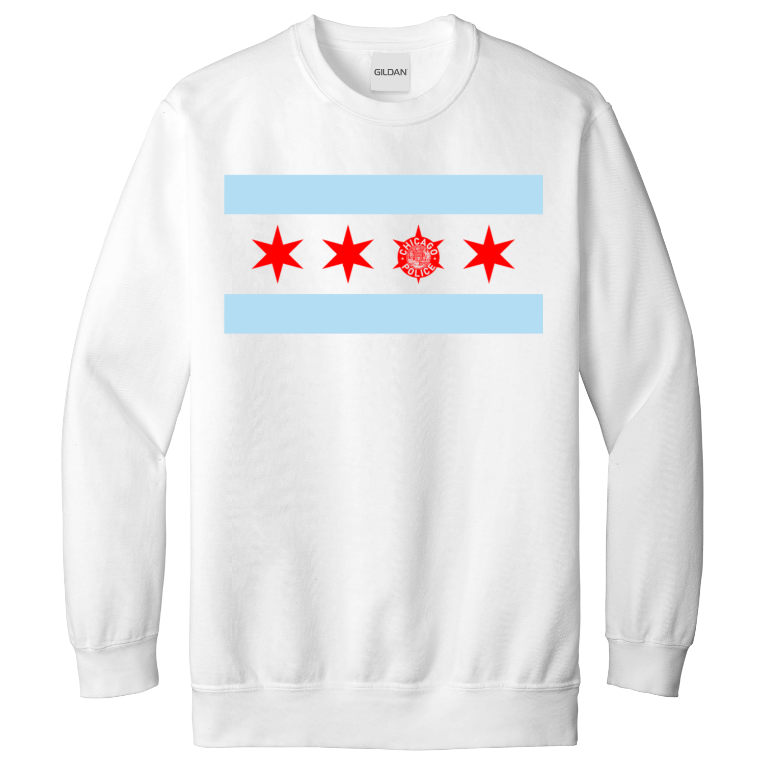 Chicago PD Flag Sweatshirt