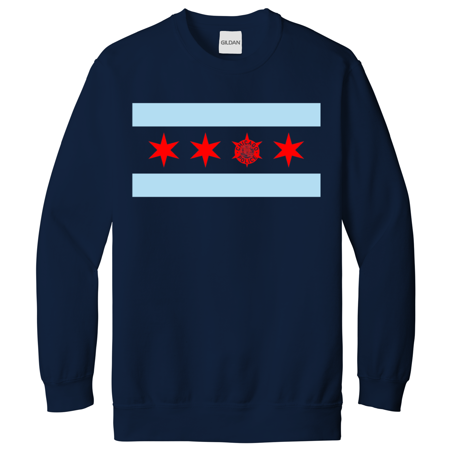 Chicago PD Flag Sweatshirt