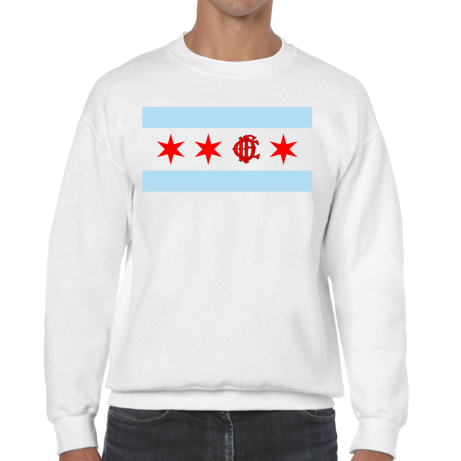 Chicago FD/EMT Flag Sweatshirt