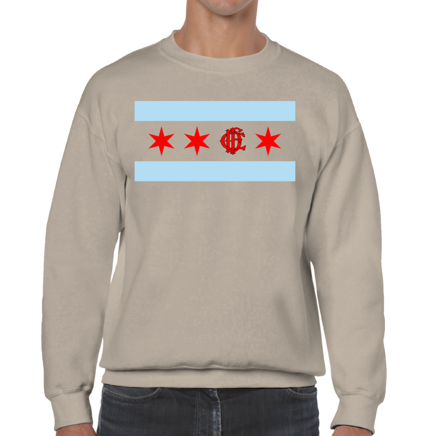 Chicago FD/EMT Flag Sweatshirt