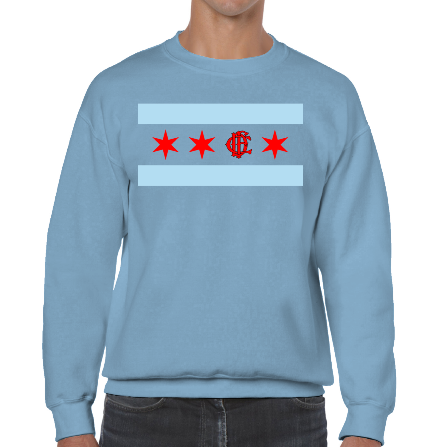 Chicago FD/EMT Flag Sweatshirt