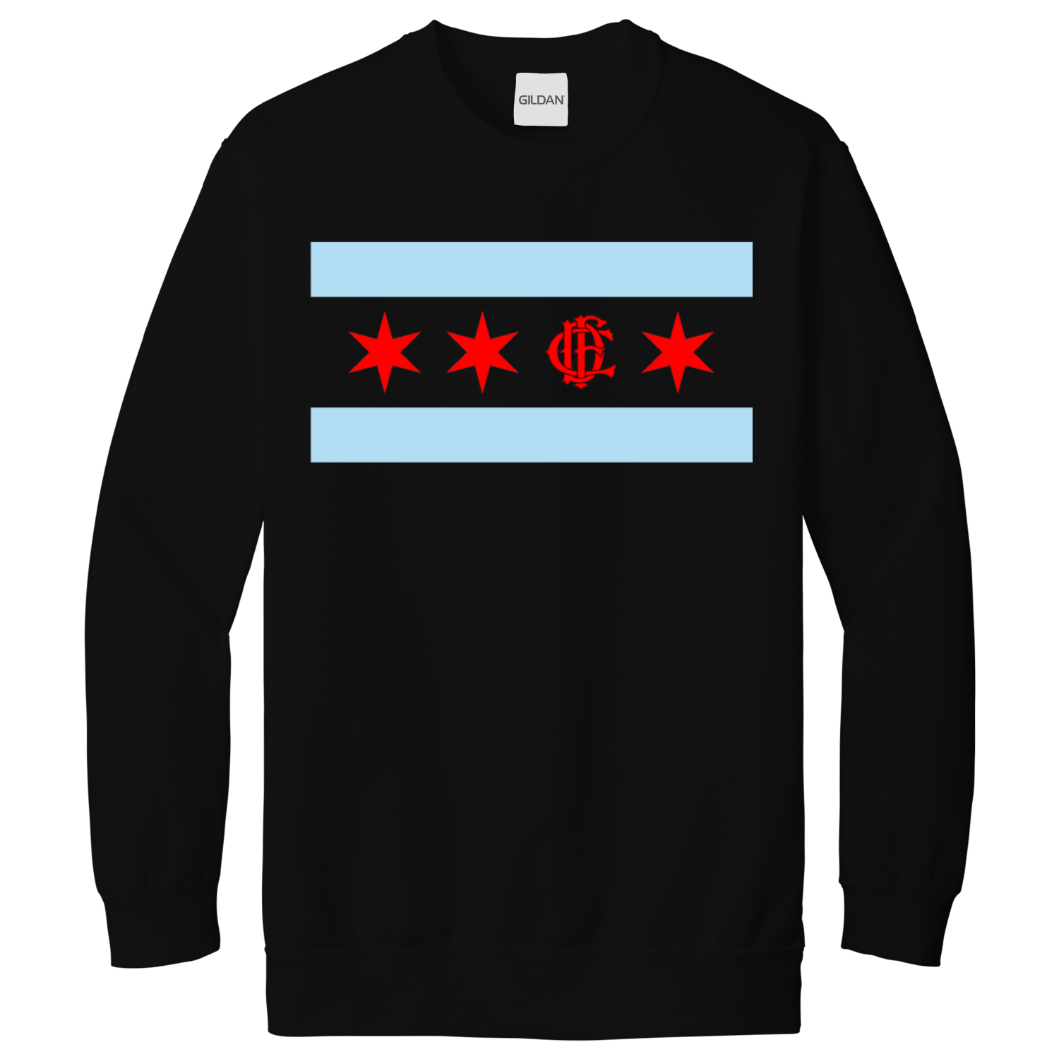 Chicago FD/EMT Flag Sweatshirt