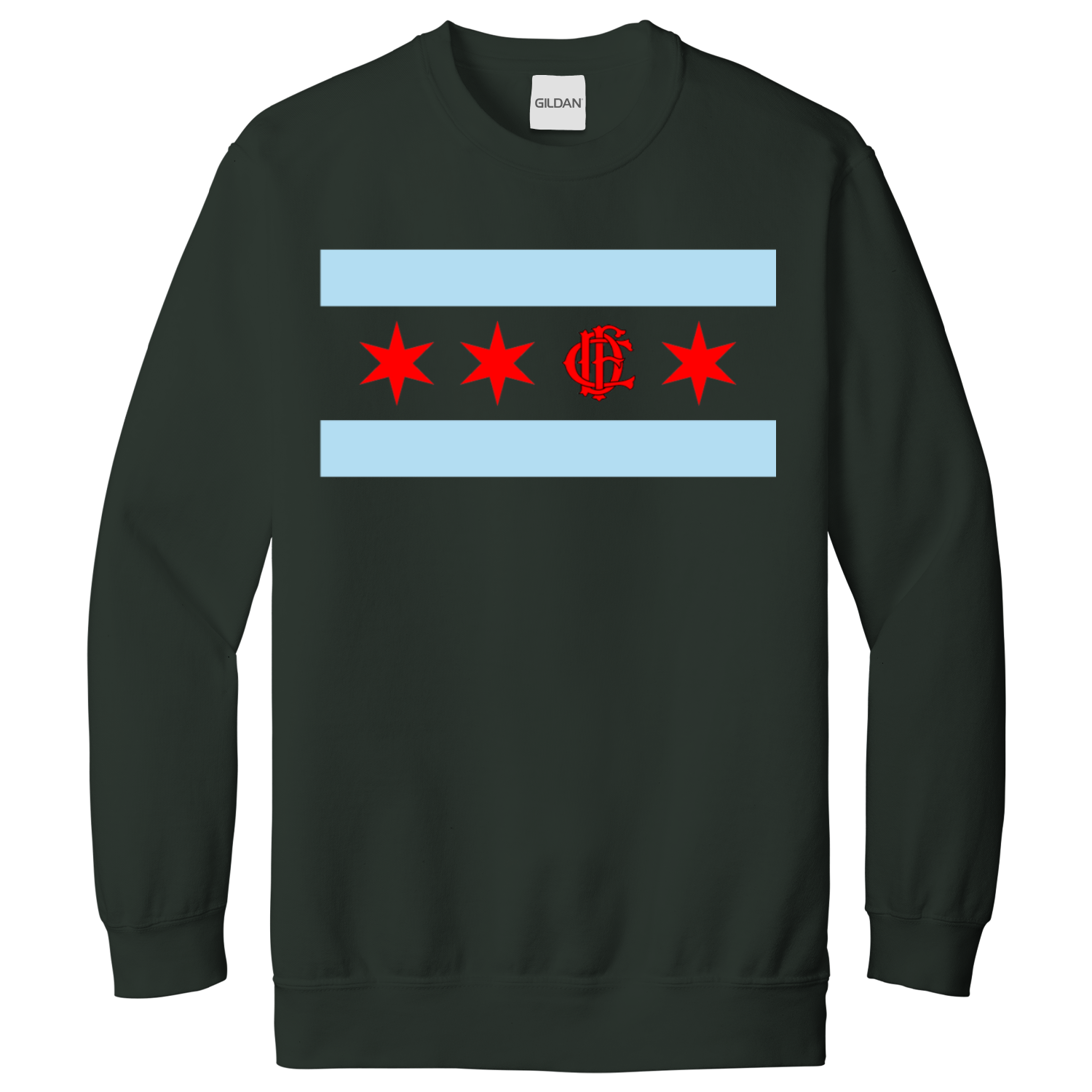 Chicago FD/EMT Flag Sweatshirt