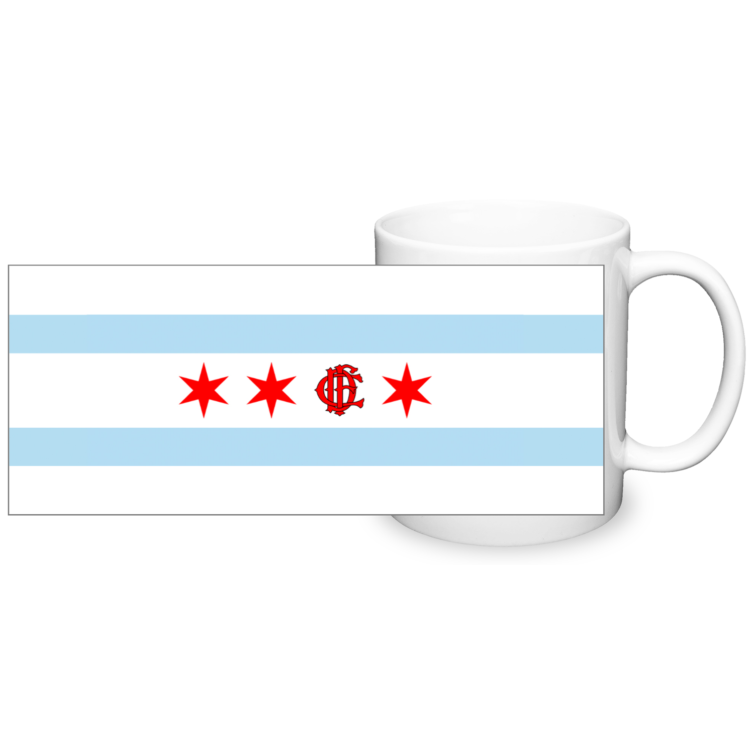 Chicago FD/EMT Flag 11oz Mug