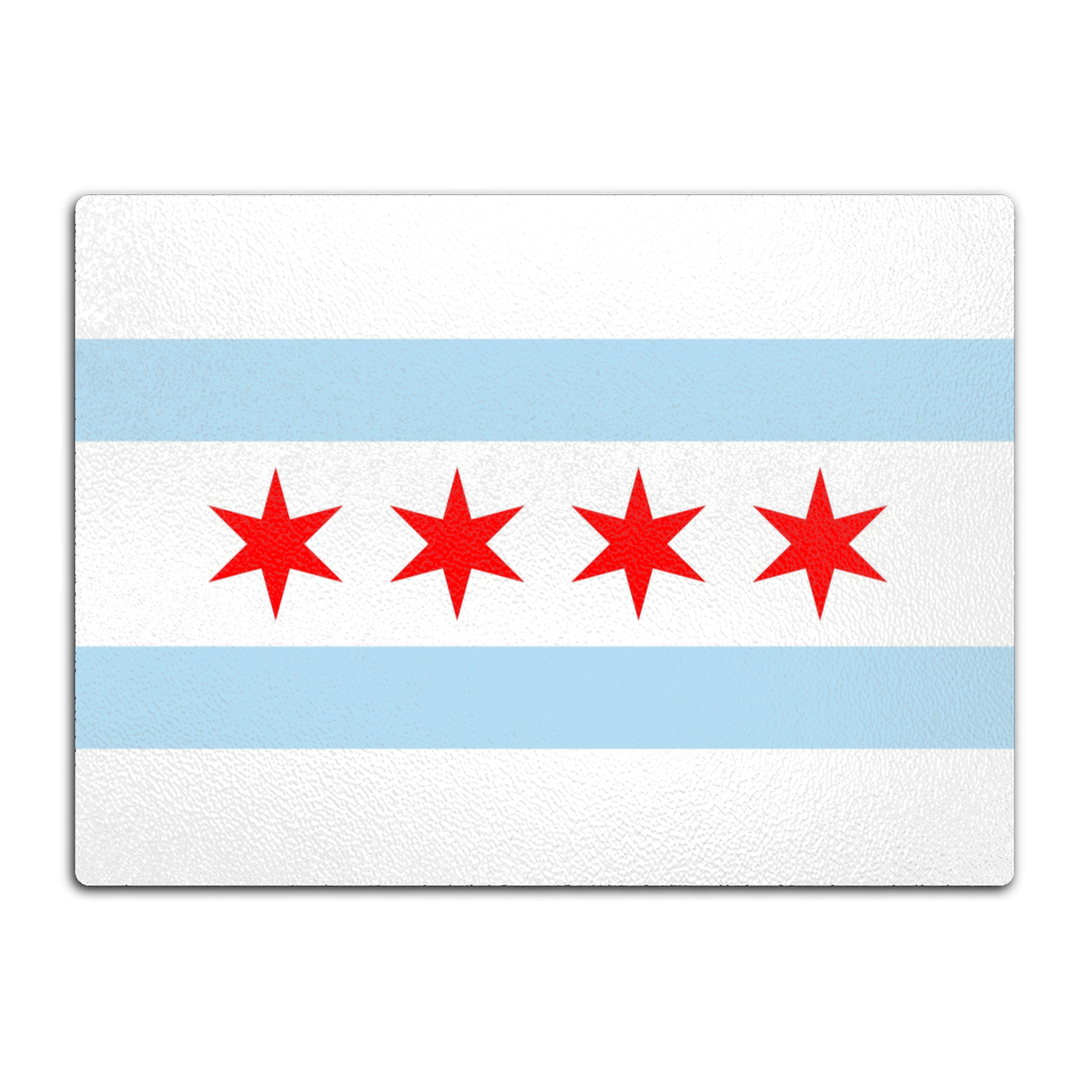 Chicago Flag Cutting Board