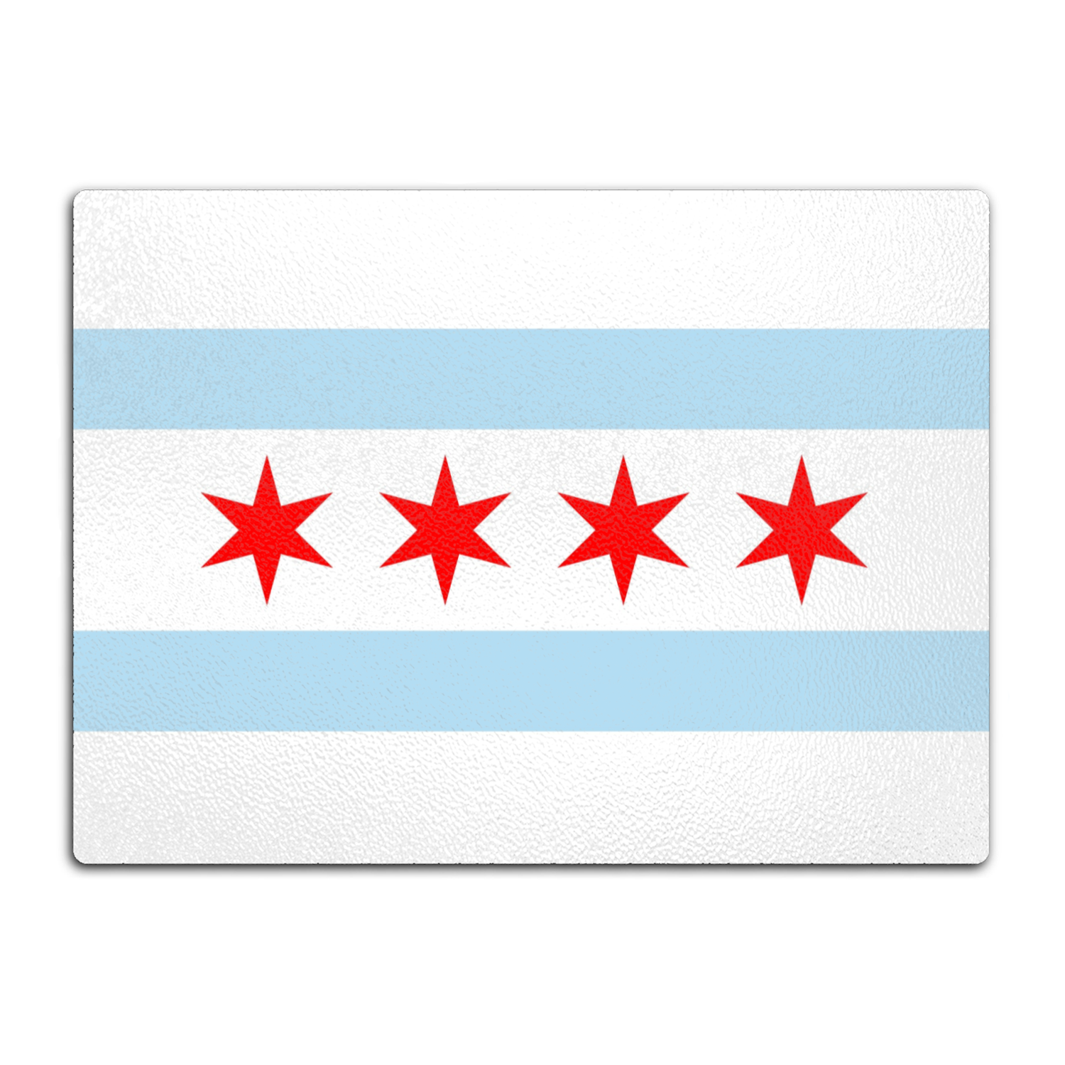 Chicago Flag Cutting Board