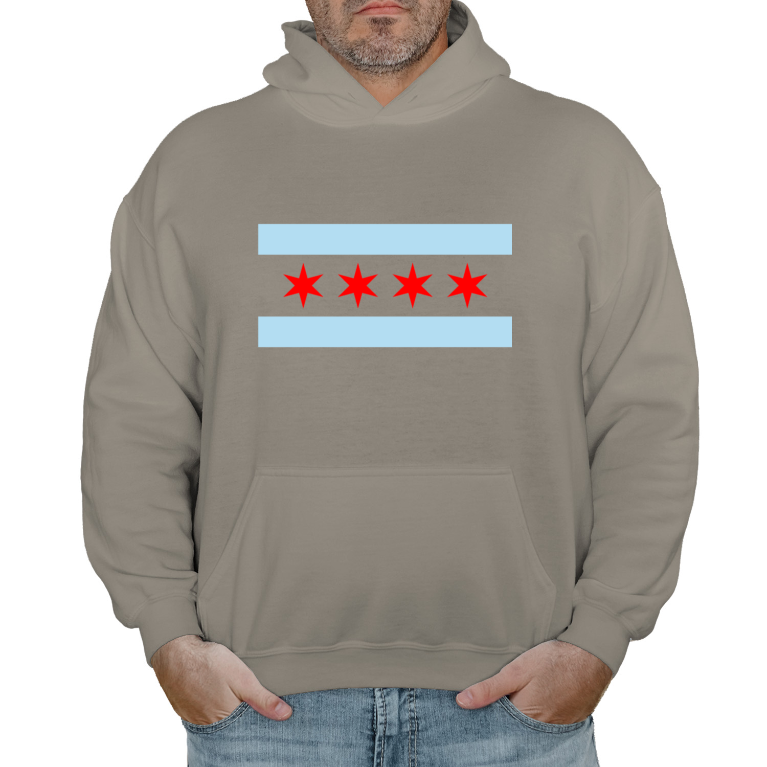 Chicago Flag Hoodie
