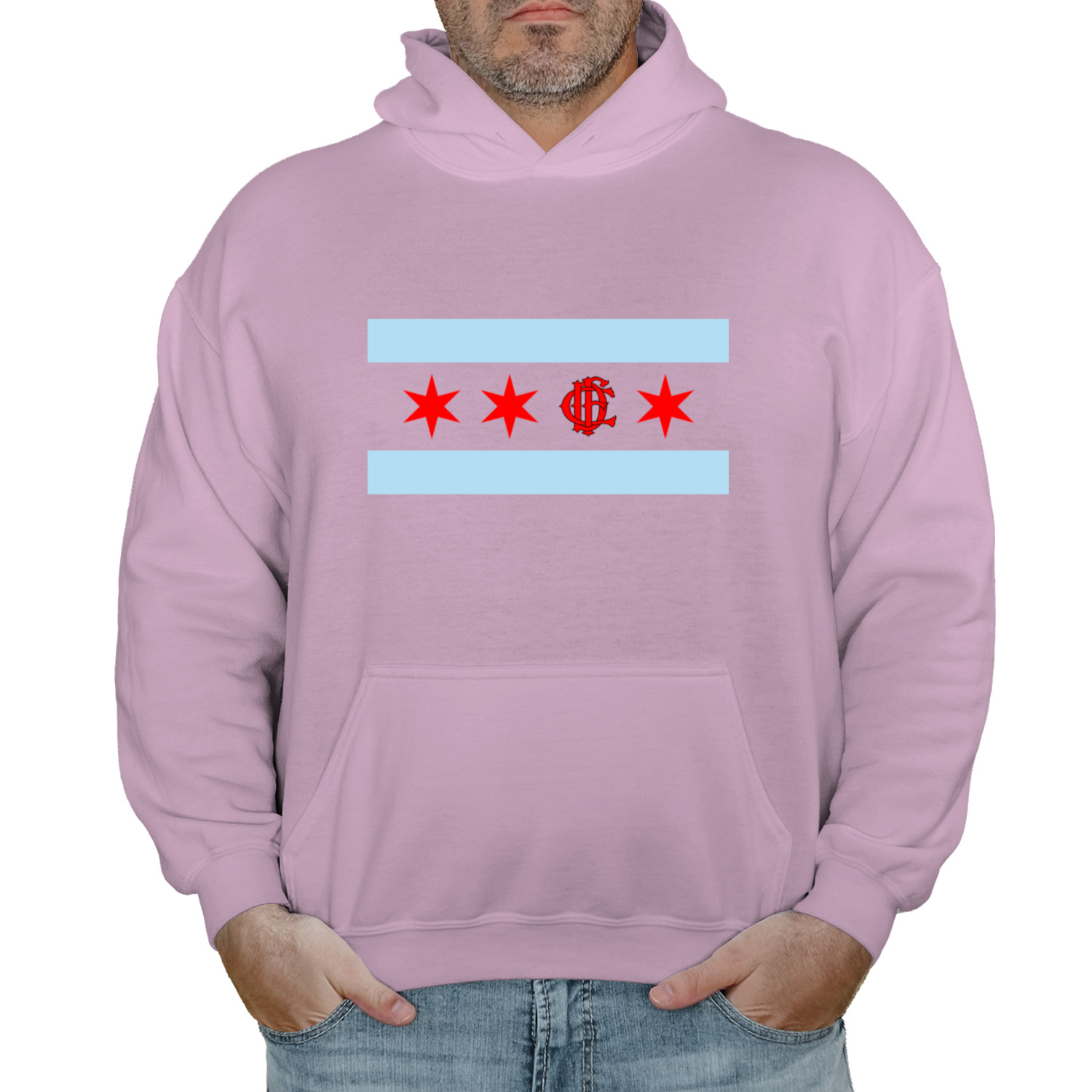 Chicago FD/EMT Flag Hoodie
