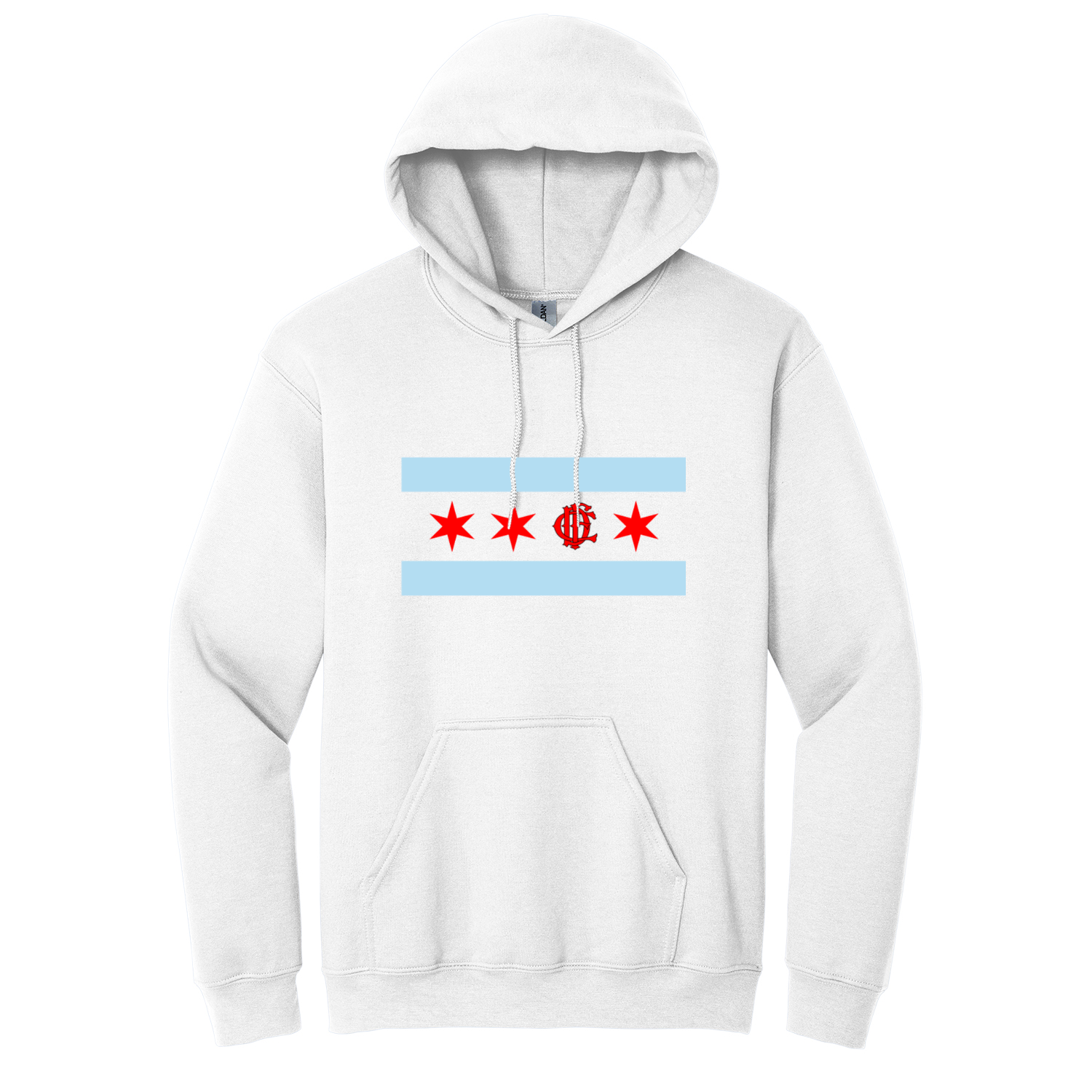 Chicago FD/EMT Flag Hoodie