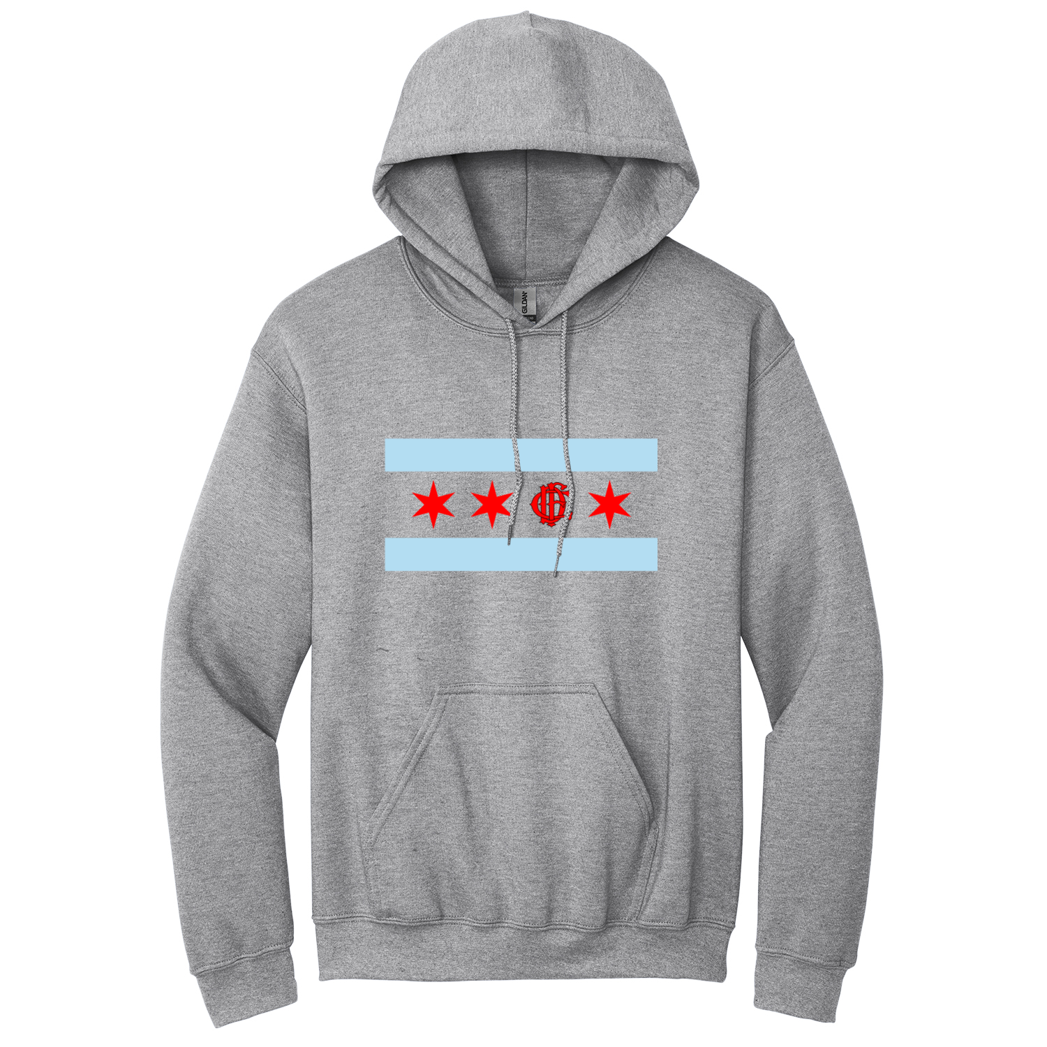 Chicago FD/EMT Flag Hoodie