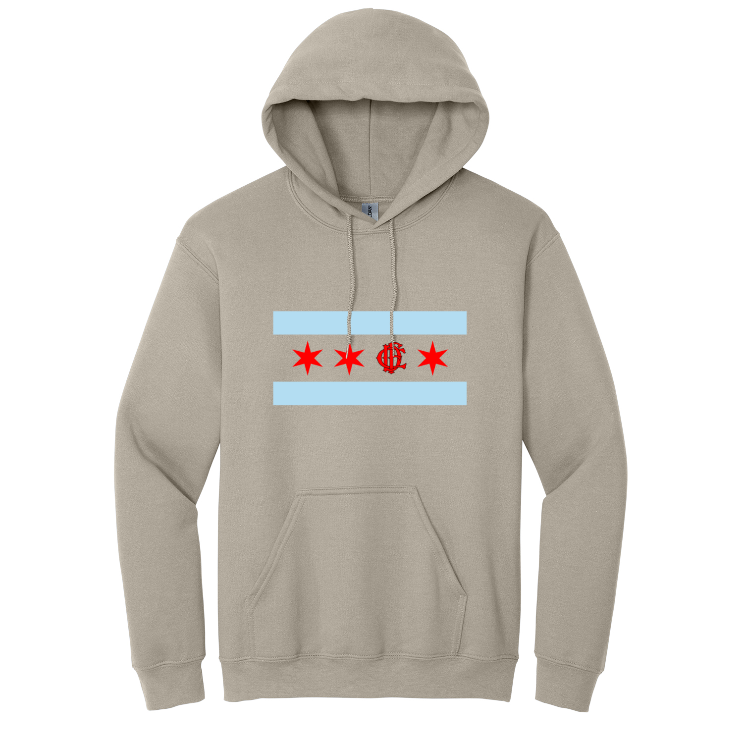Chicago FD/EMT Flag Hoodie