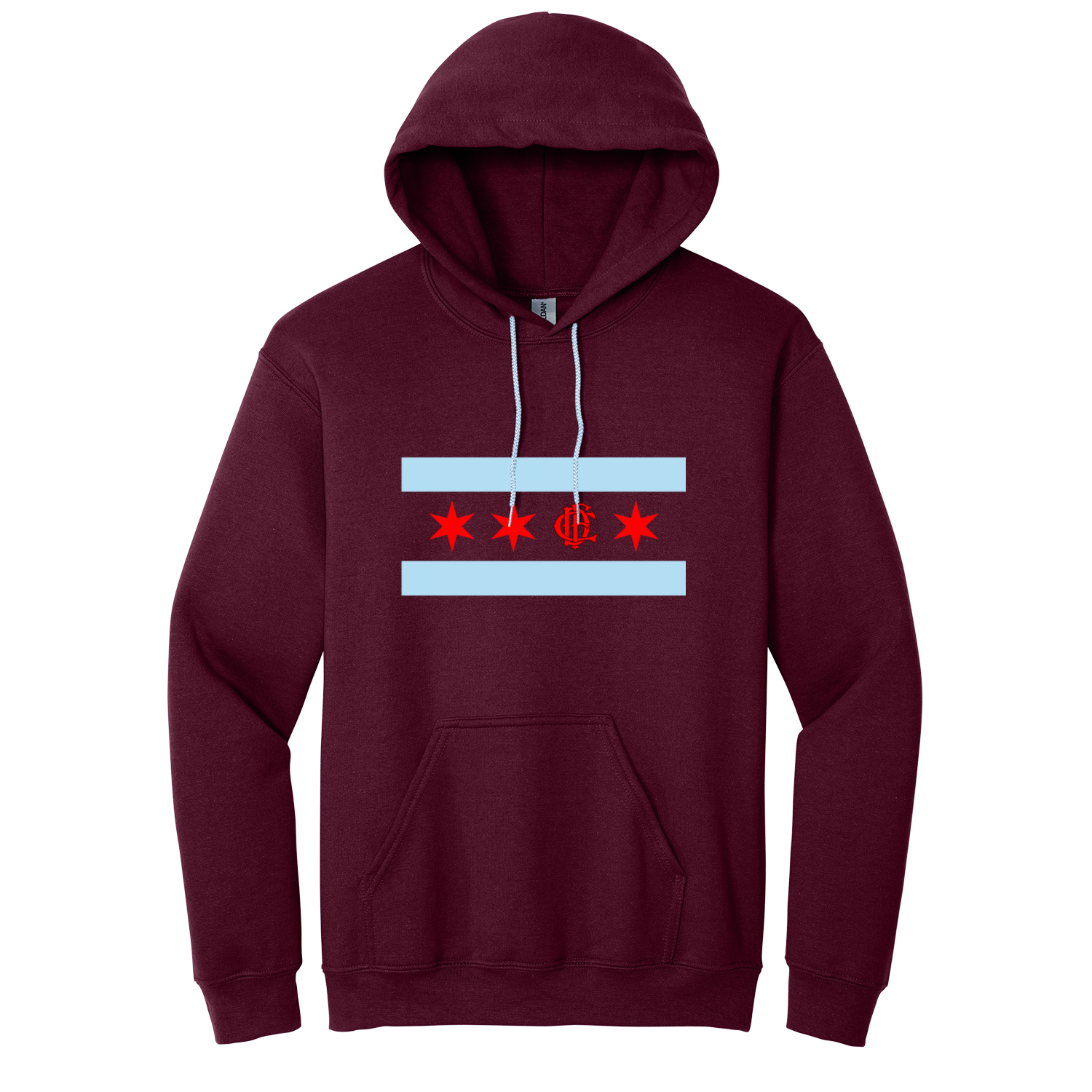Chicago FD/EMT Flag Hoodie