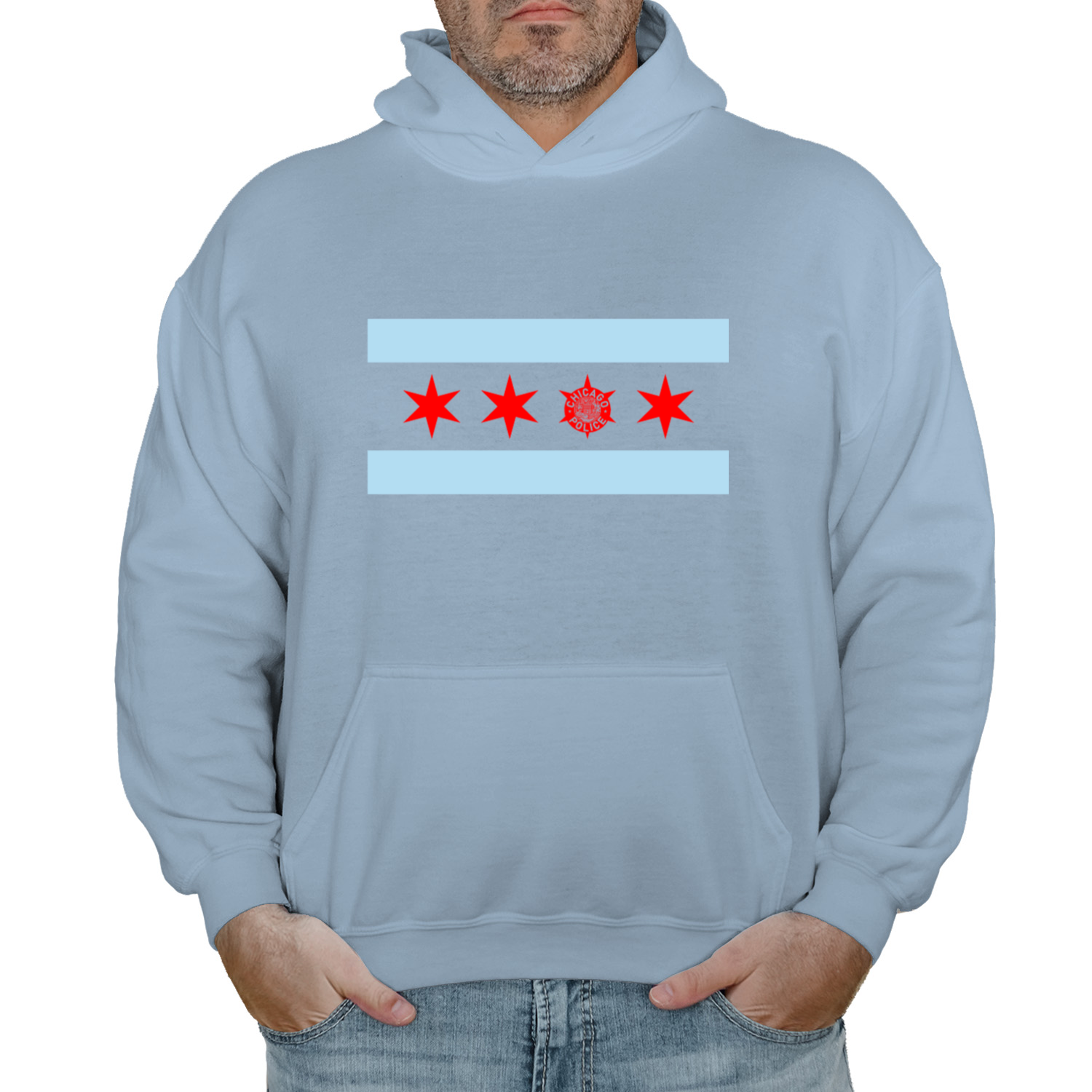 Chicago PD Flag Hoodie