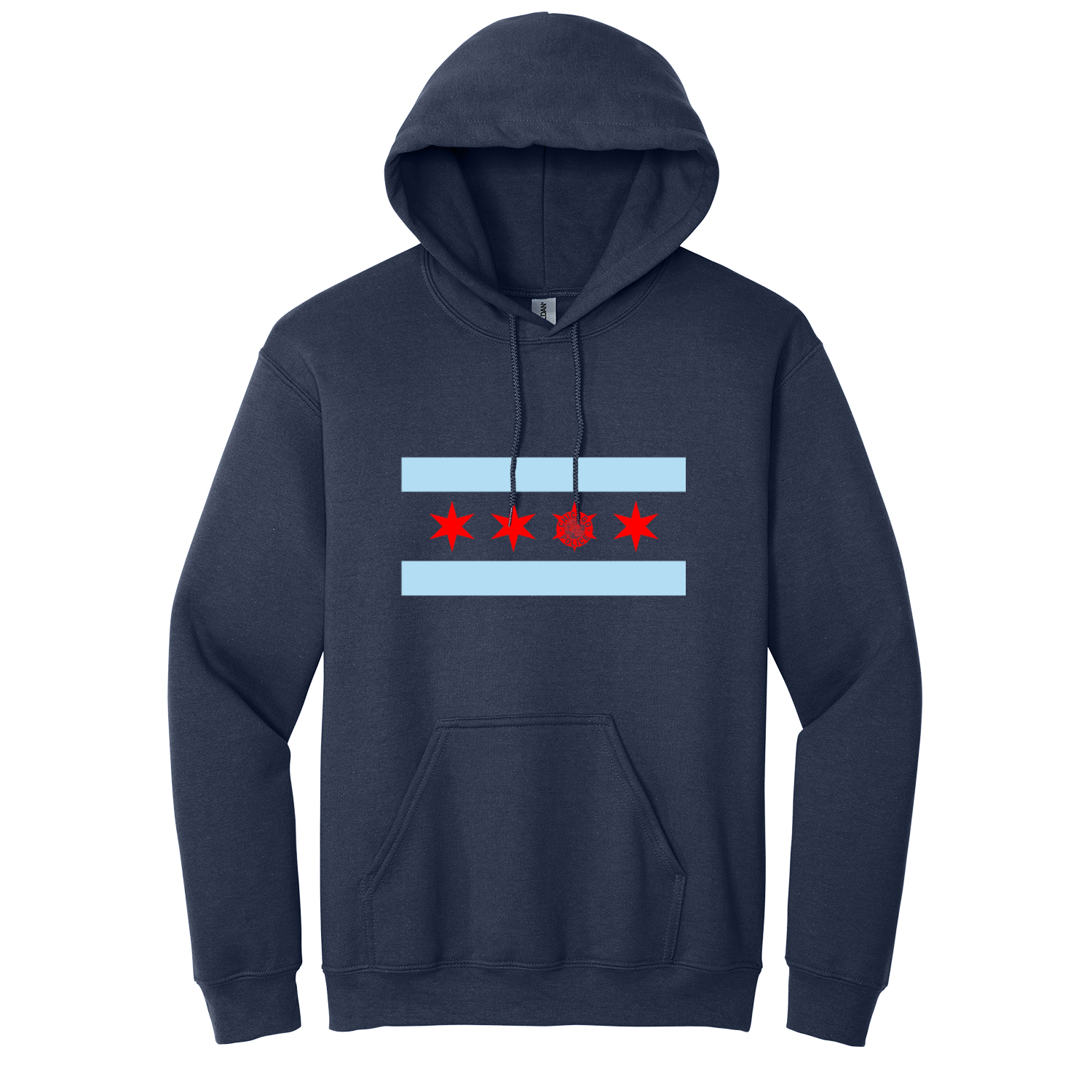 Chicago PD Flag Hoodie