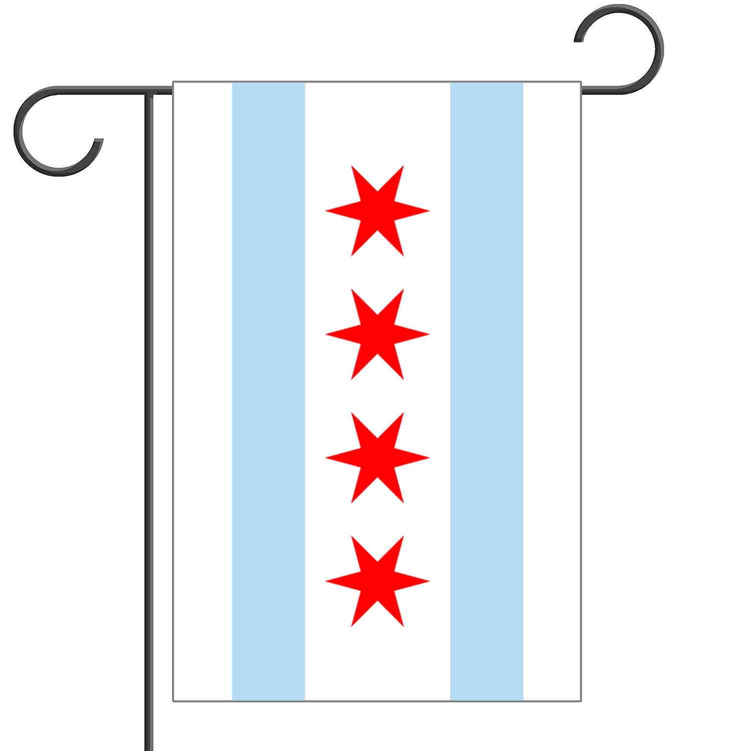 Chicago Garden Flag