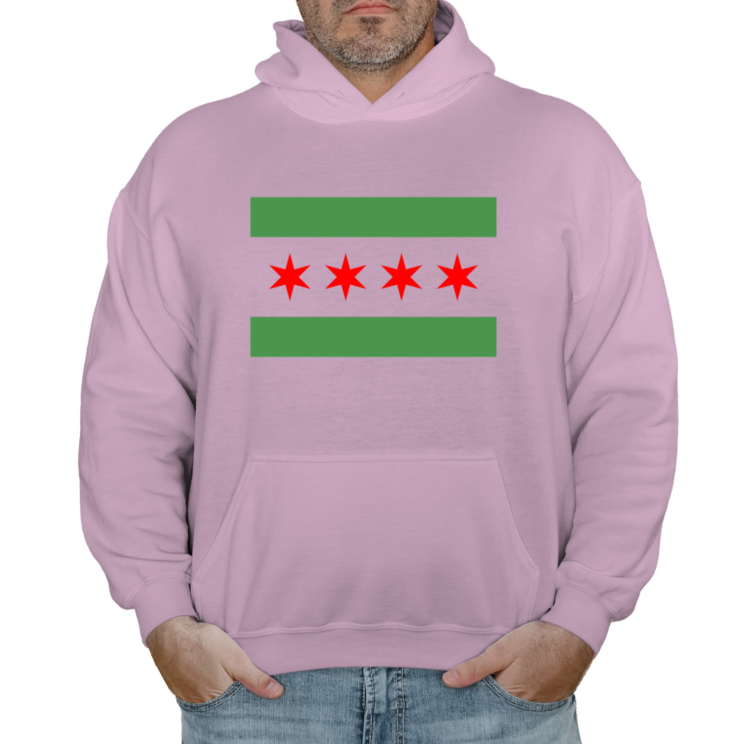 Chicago Flag Green River Hoodie