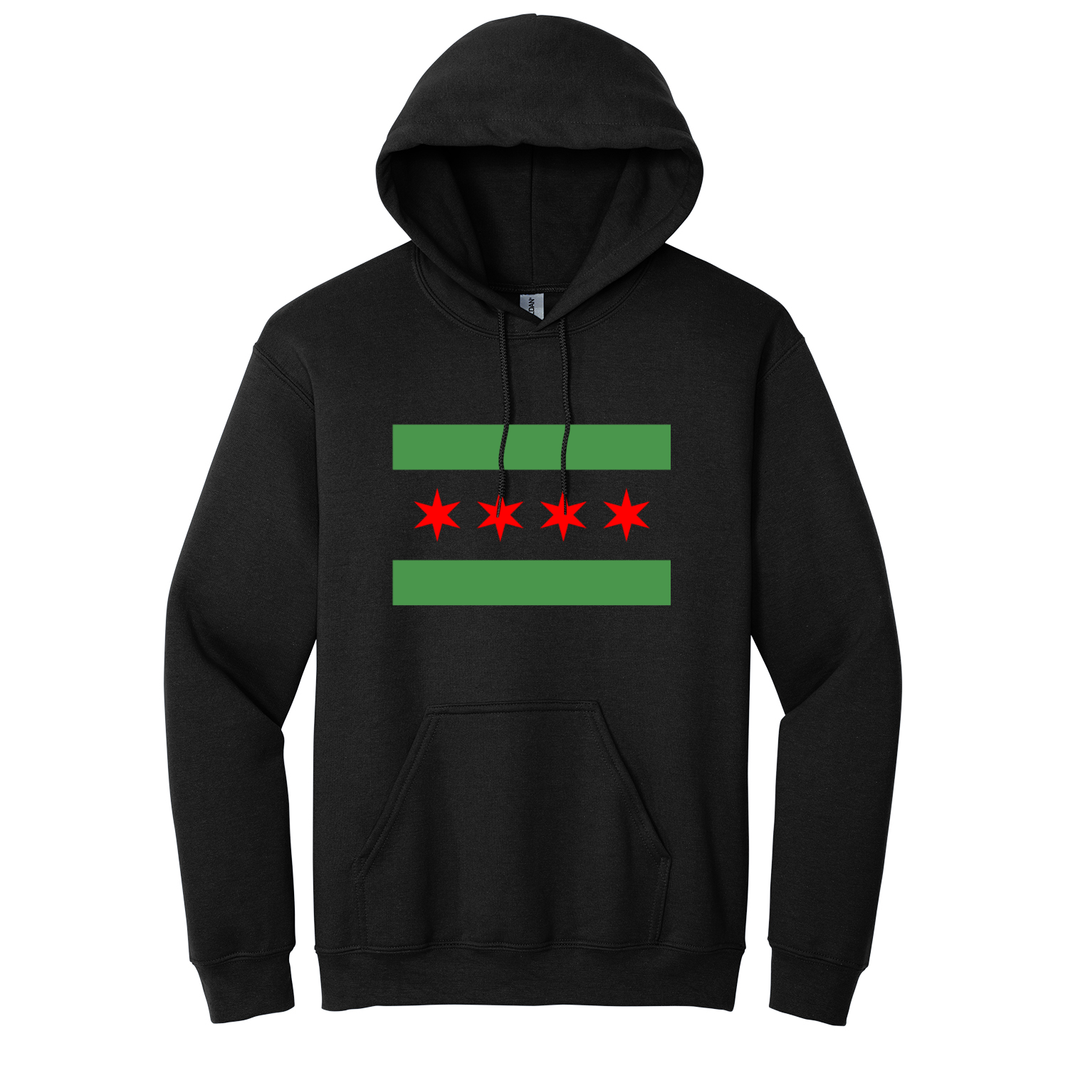 Chicago Flag Green River Hoodie