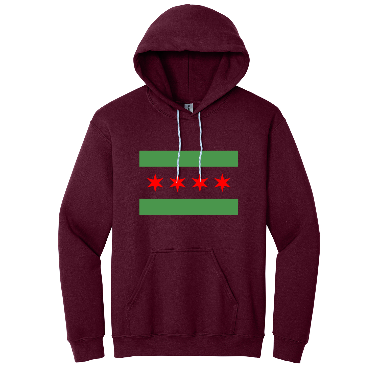 Chicago Flag Green River Hoodie