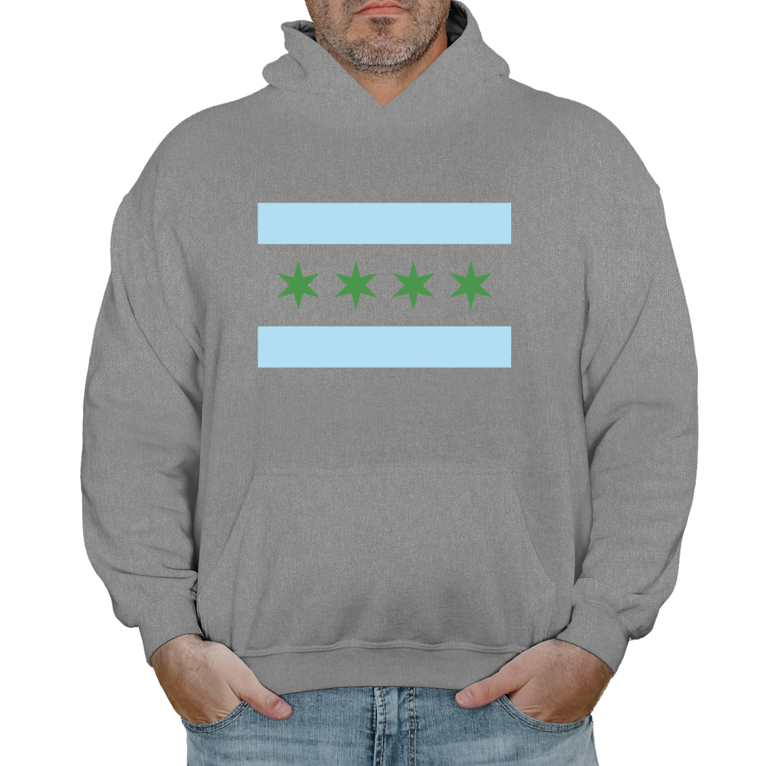 Chicago Flag St Patty’s Hoodie