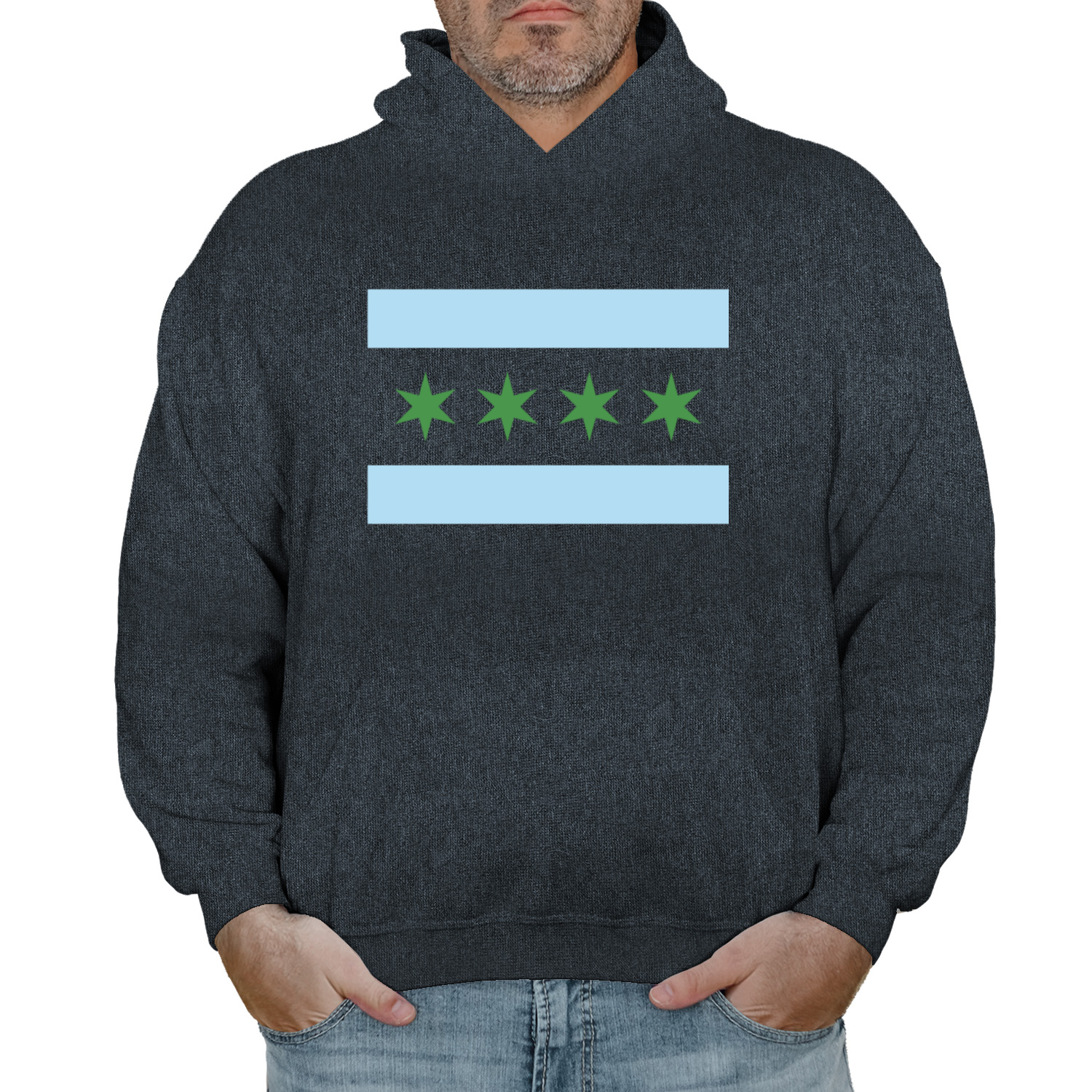 Chicago Flag St Patty’s Hoodie