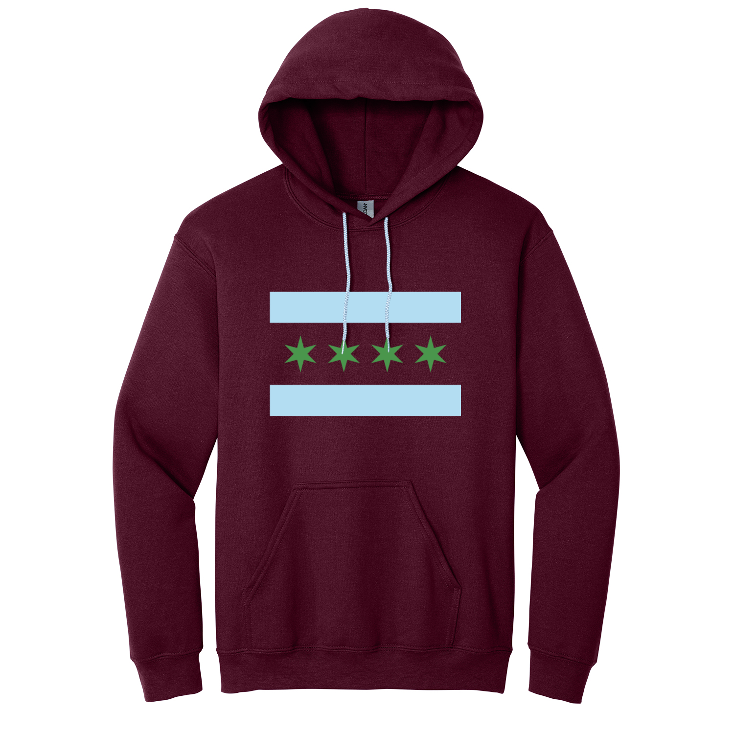 Chicago Flag St Patty’s Hoodie
