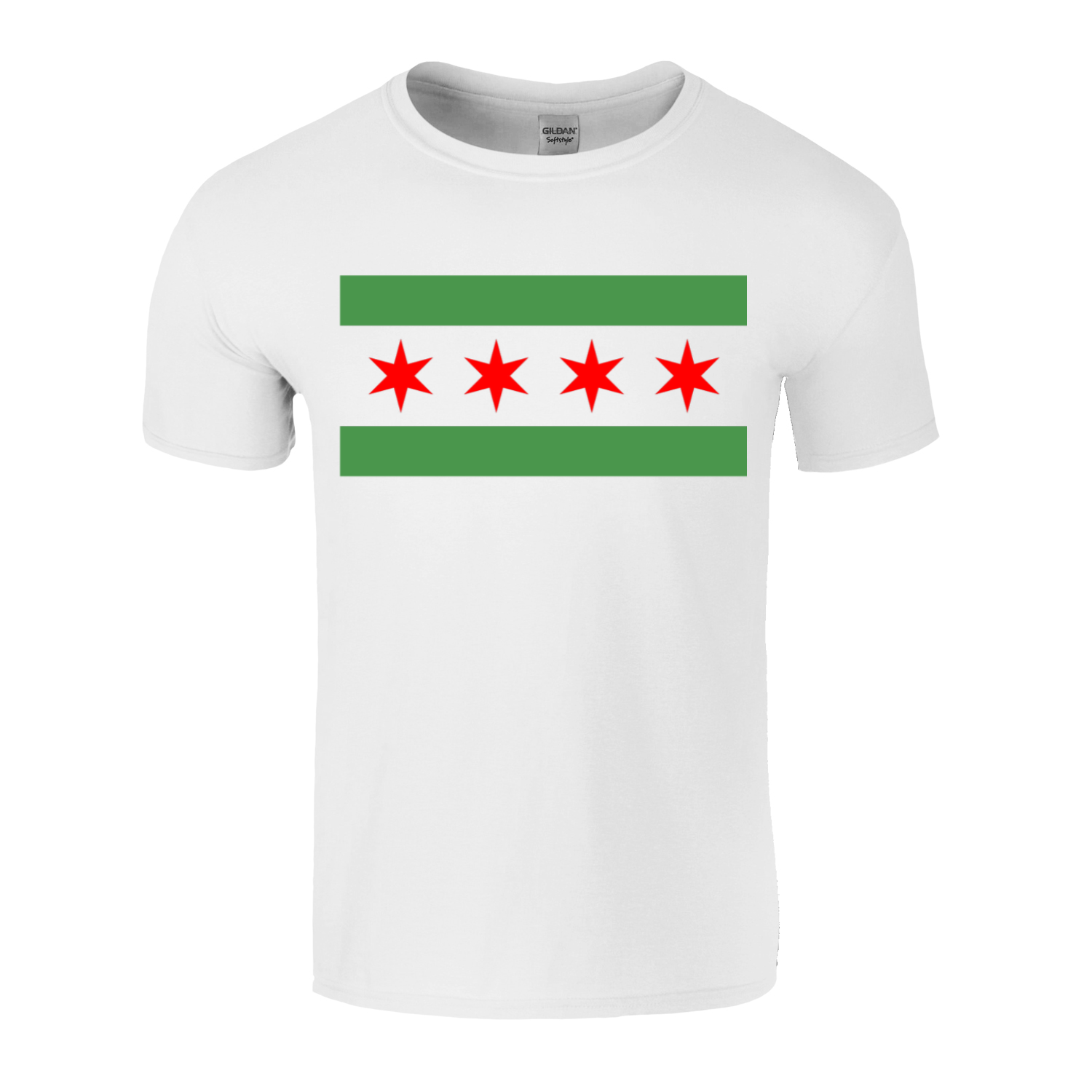 Chicago Flag Green River T-Shirt