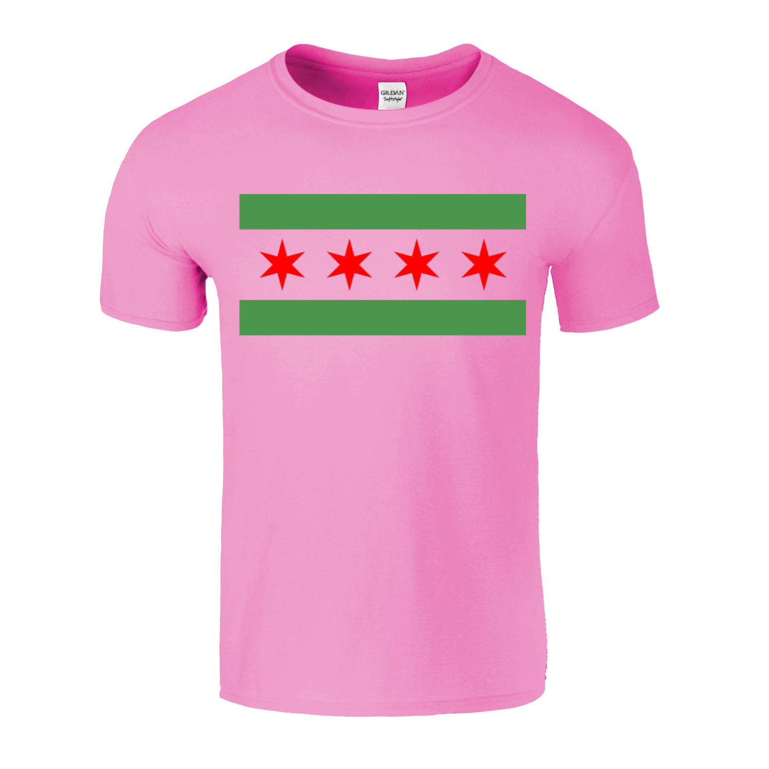 Chicago Flag Green River T-Shirt