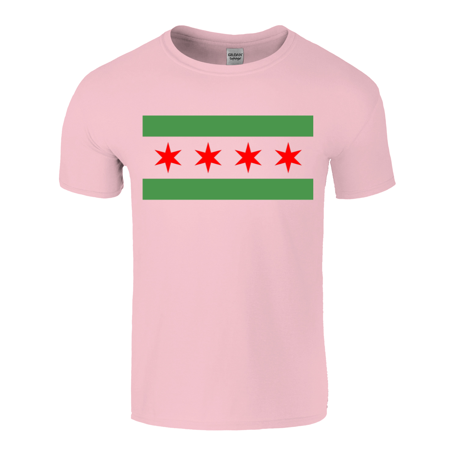 Chicago Flag Green River T-Shirt