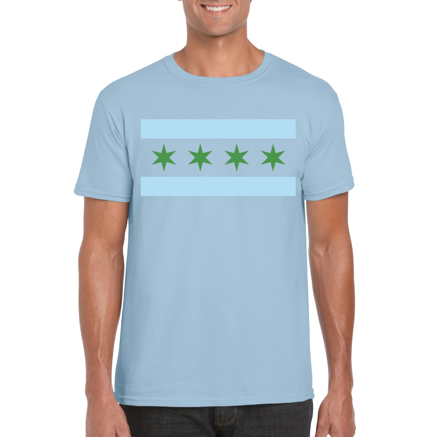 Chicago Flag St Patty’s T-Shirt