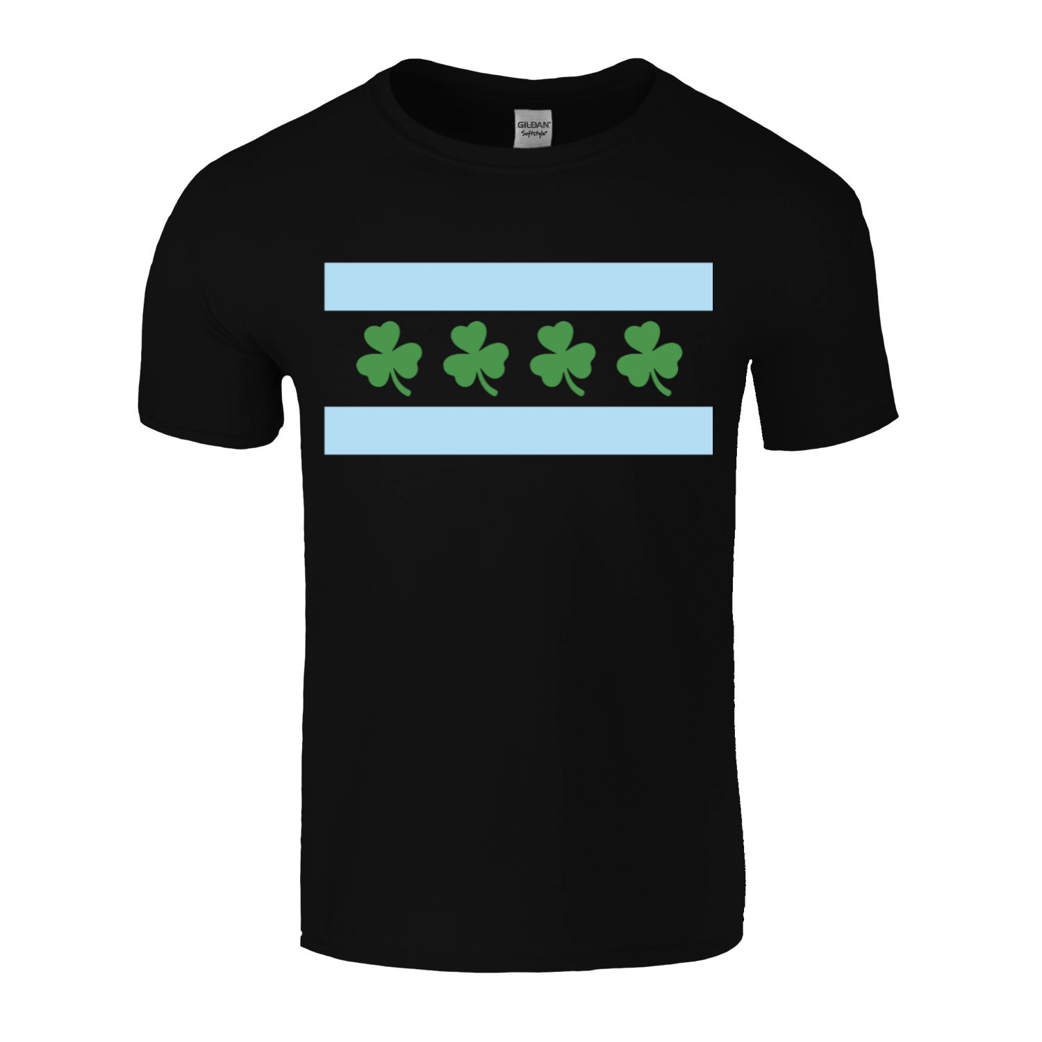 Chicago Flag Shamrock T-Shirt