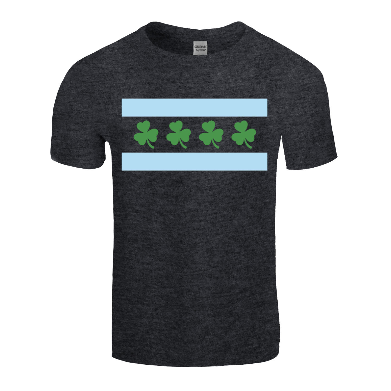 Chicago Flag Shamrock T-Shirt