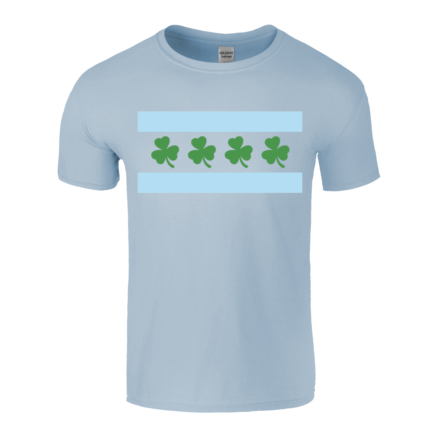 Chicago Flag Shamrock T-Shirt