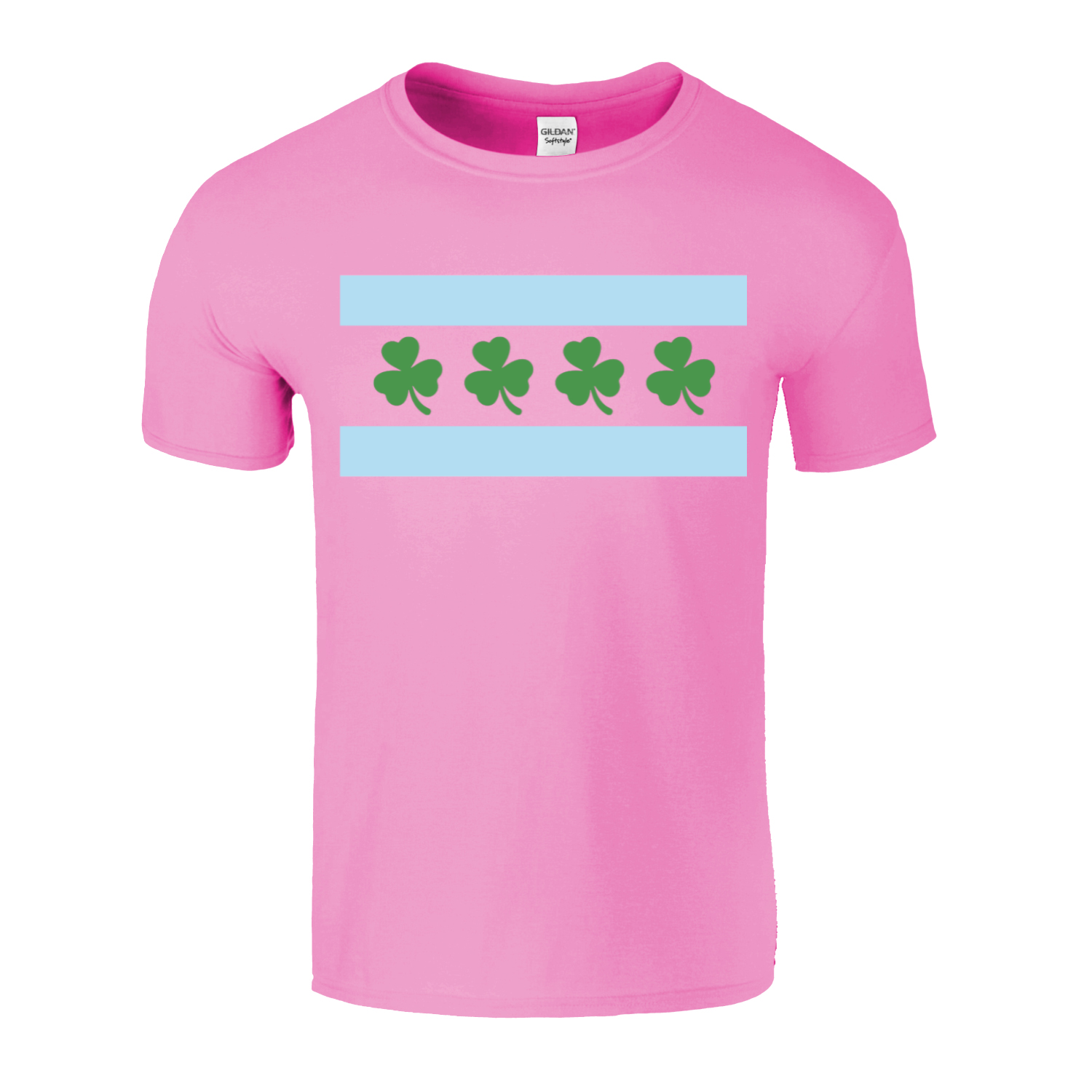 Chicago Flag Shamrock T-Shirt