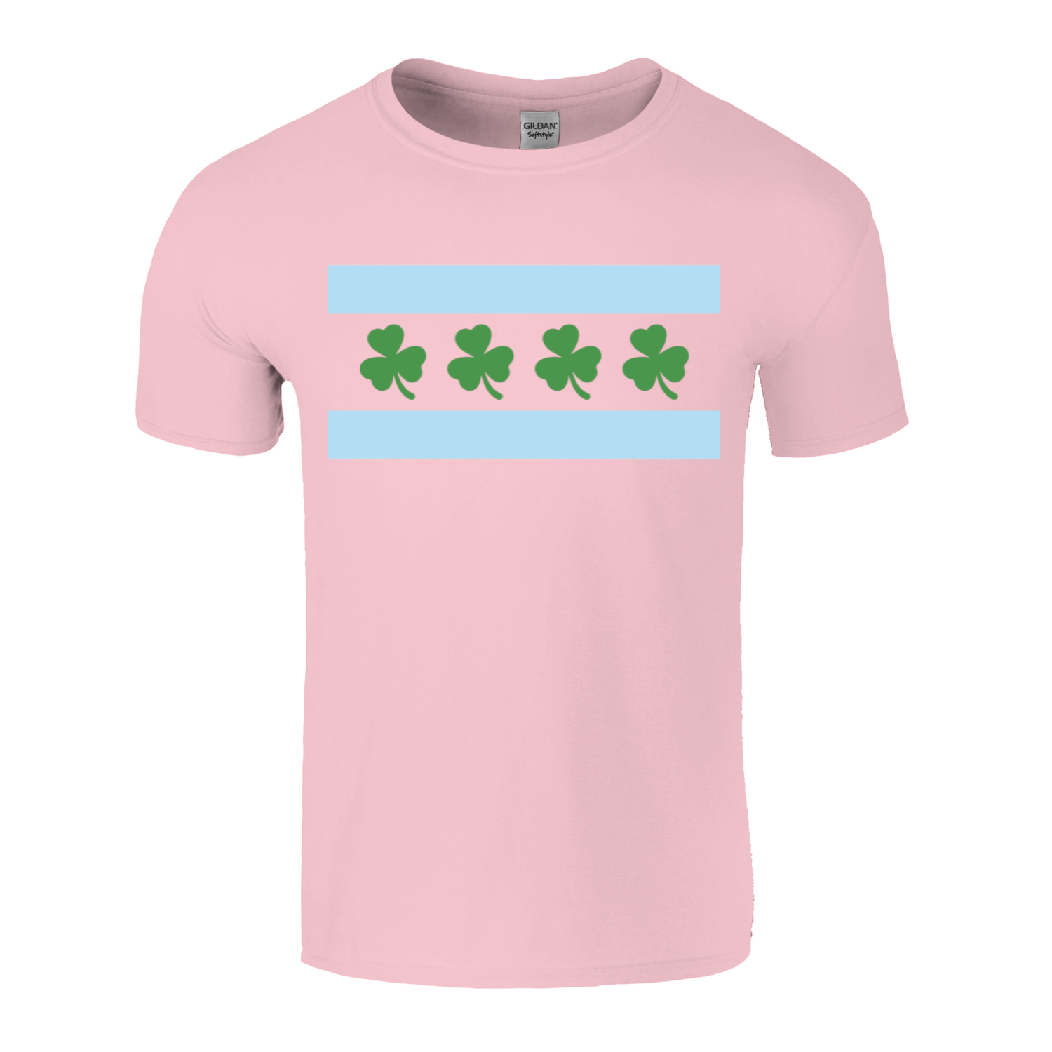 Chicago Flag Shamrock T-Shirt