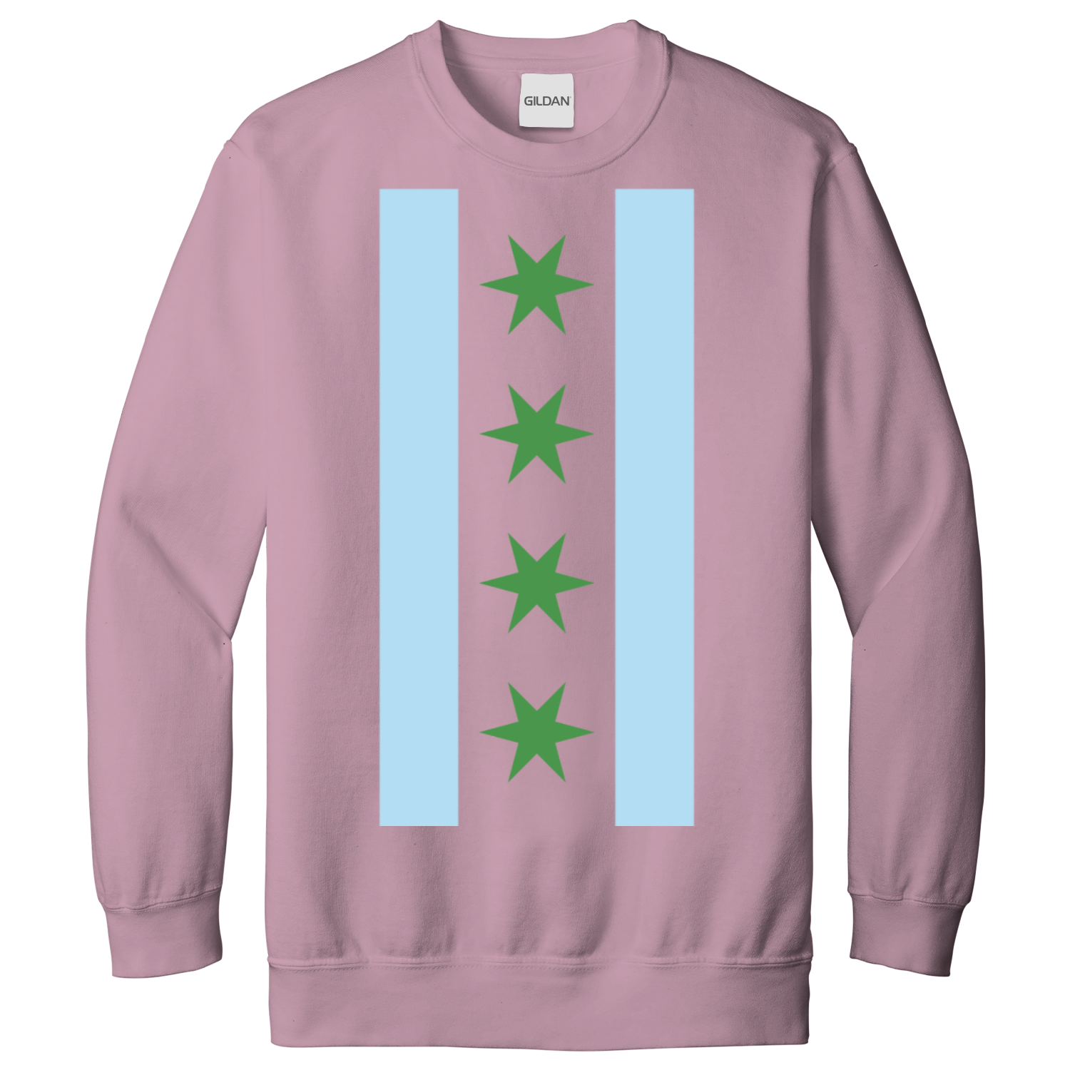 Chicago Flag St Patty’s Vertical Sweatshirt